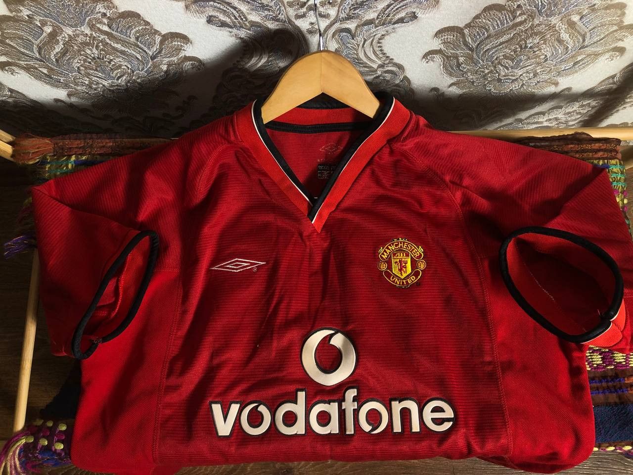 Umbro Vintage Umbro FC Manchester United England Soccer Jersey 90s Size US XL / EU 56 / 4 - 5 Thumbnail