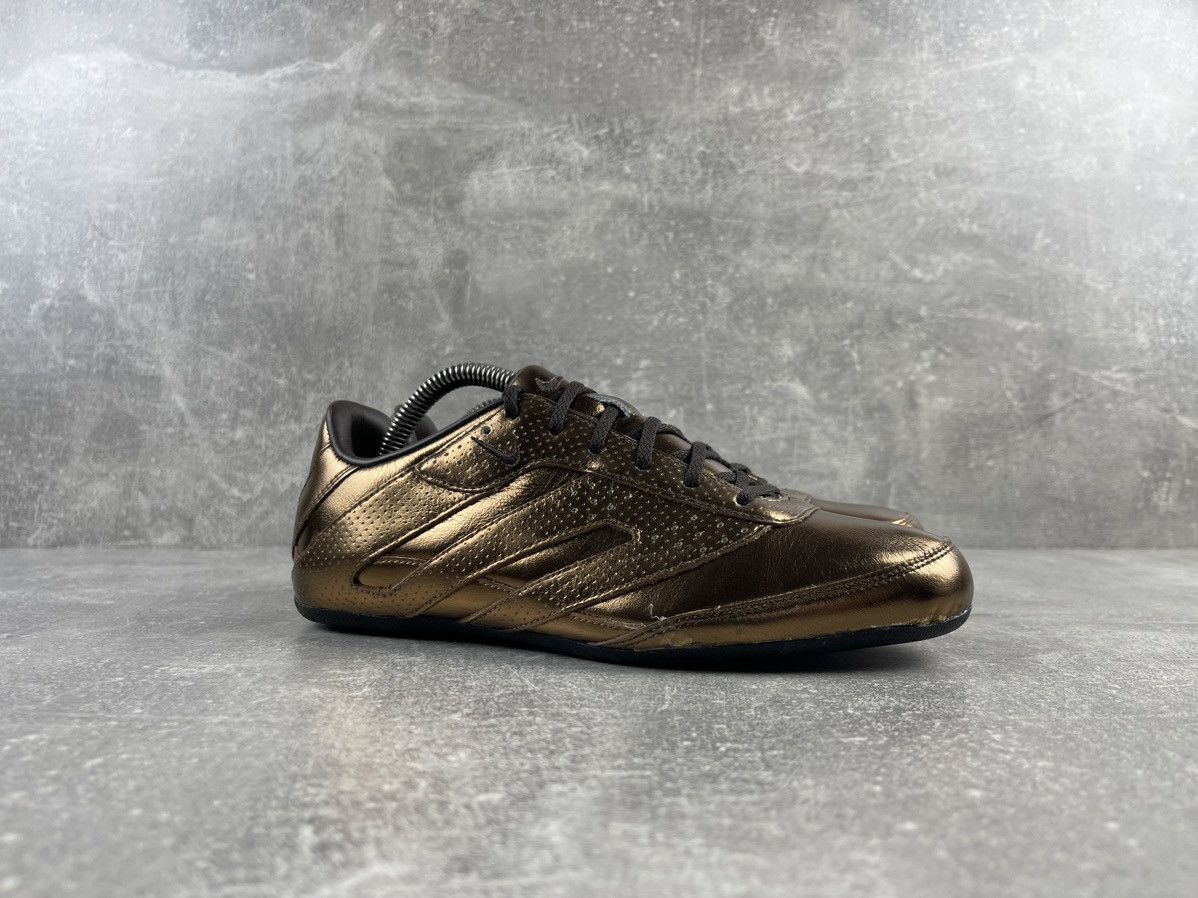 Nike × Vintage Nike NEW Gold ROUBAIX Leather Sneaker Shoes Size US 7.5 / IT 37.5 - 2 Thumbnail