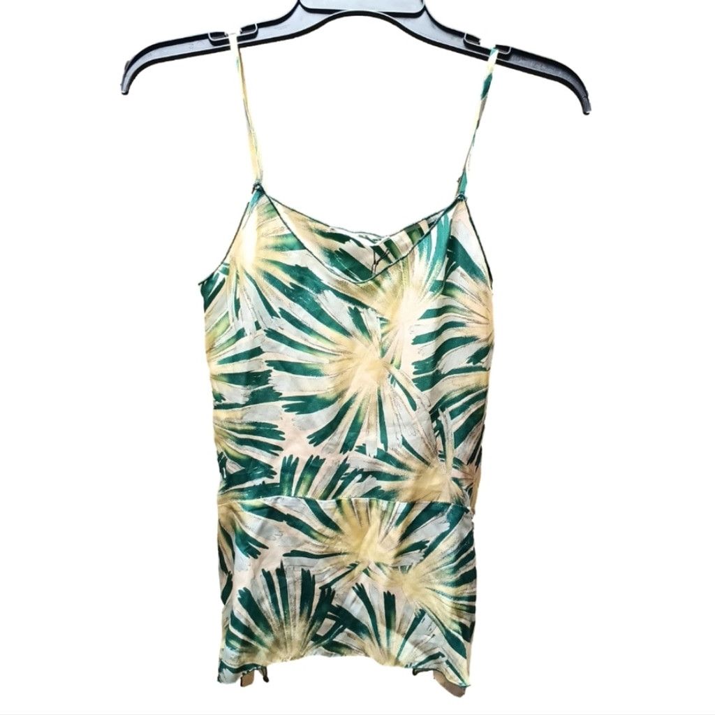 Other NWT Pomandère Palm Leaf Tank Top Size XS / US 0-2 / IT 36-38 - 1 Thumbnail