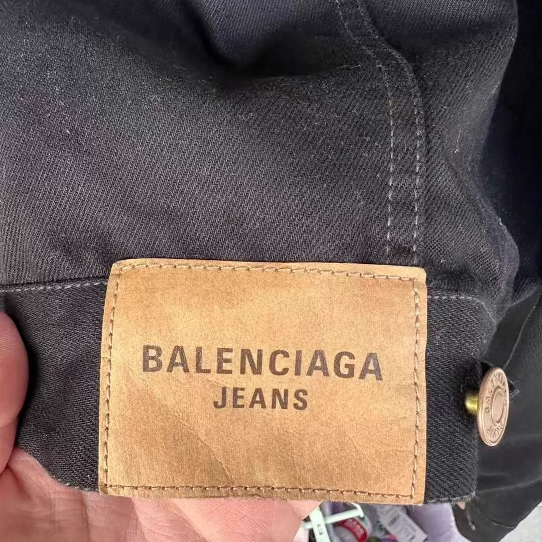 Balenciaga Balenciaga Denim Hooded Jacket 36 Back Logo New Tags Size XS / US 0-2 / IT 36-38 - 6 Thumbnail