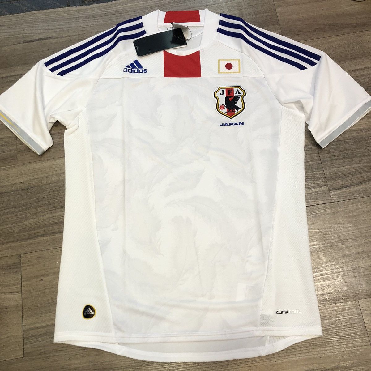 image of Adidas x Fifa World Cup Japan World Cup 2010 Away Shirt in White, Men's (Size Small)