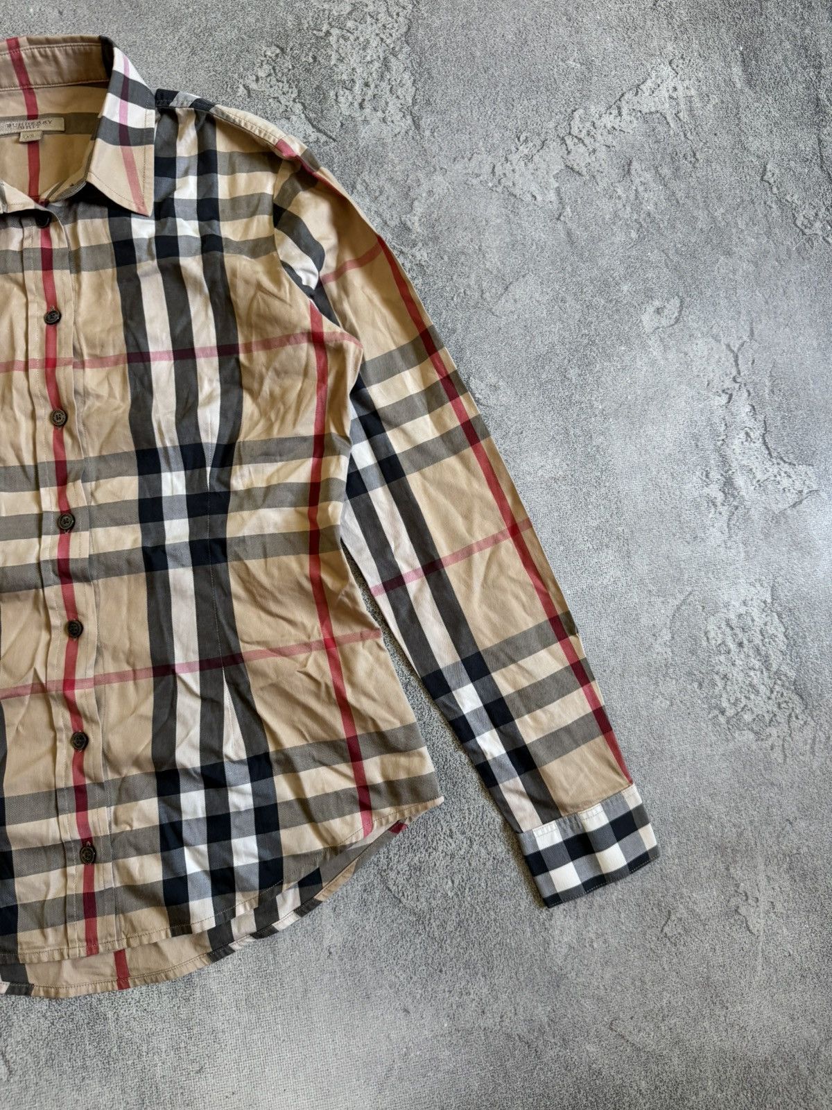 Burberry Burberry Brit XS/size nova check shirts button up blouse Size XS / US 0-2 / IT 36-38 - 11 Thumbnail