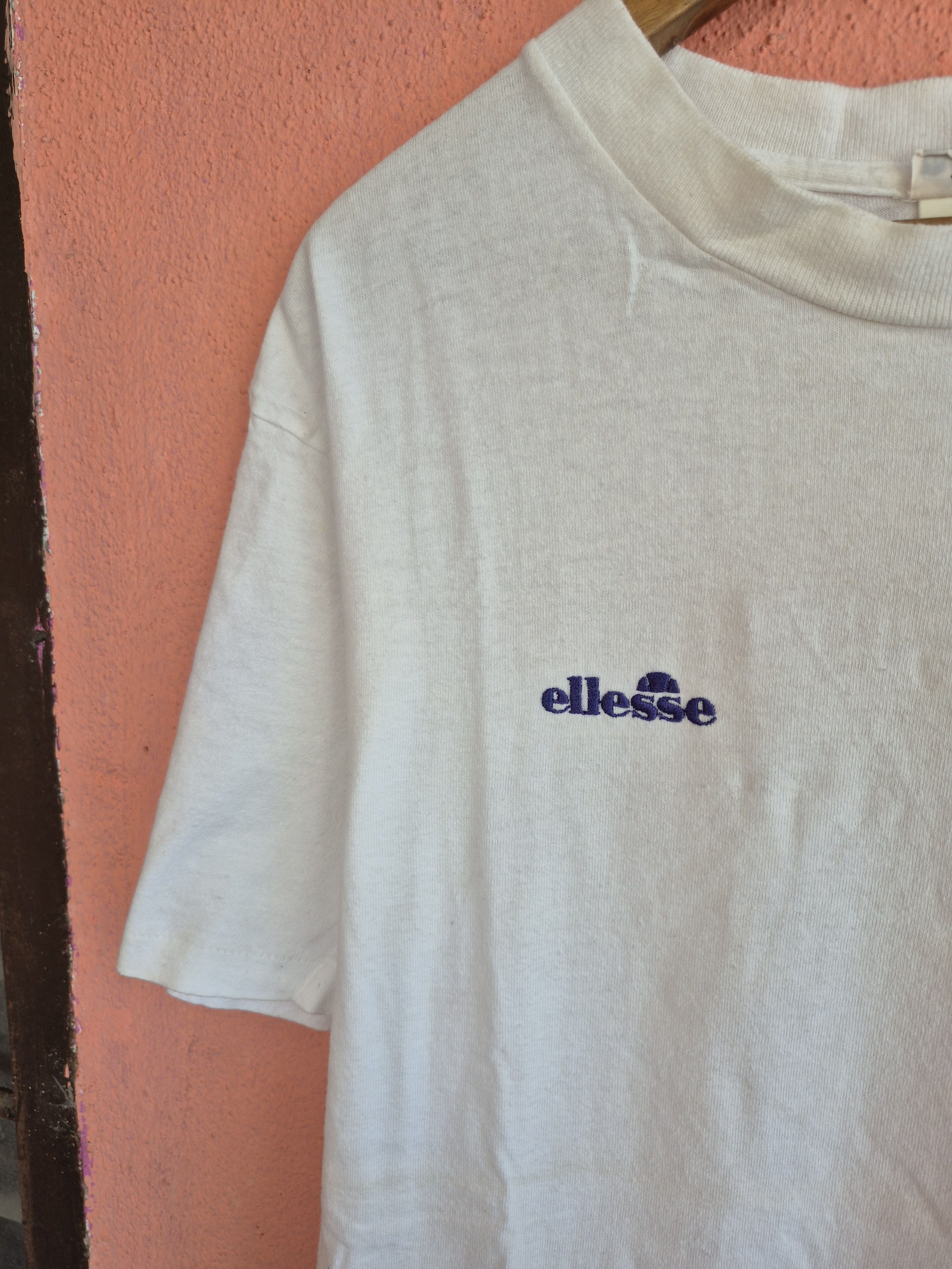 Ellesse 🔥 Vintage 90s Ellesse Side Print Big Logo Tee Size US M / EU 48-50 / 2 - 2 Thumbnail