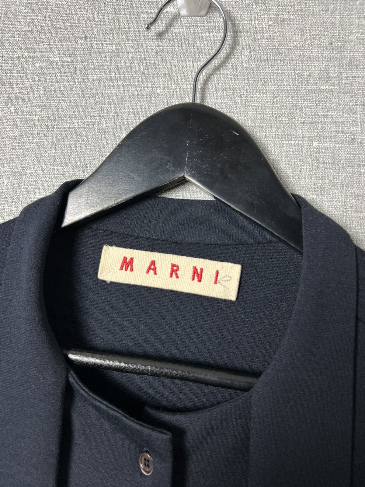 Marni Rare Marni Sleeveless Rayon / Nylon / Elastan Top Vest Size L / US 10 / IT 46 - 5 Thumbnail