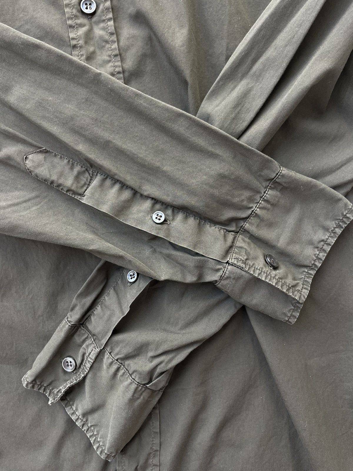 Maison Margiela Martin Margiela Vintage Khaki Cotton Shirt 50 size Size US M / EU 48-50 / 2 - 8 Thumbnail