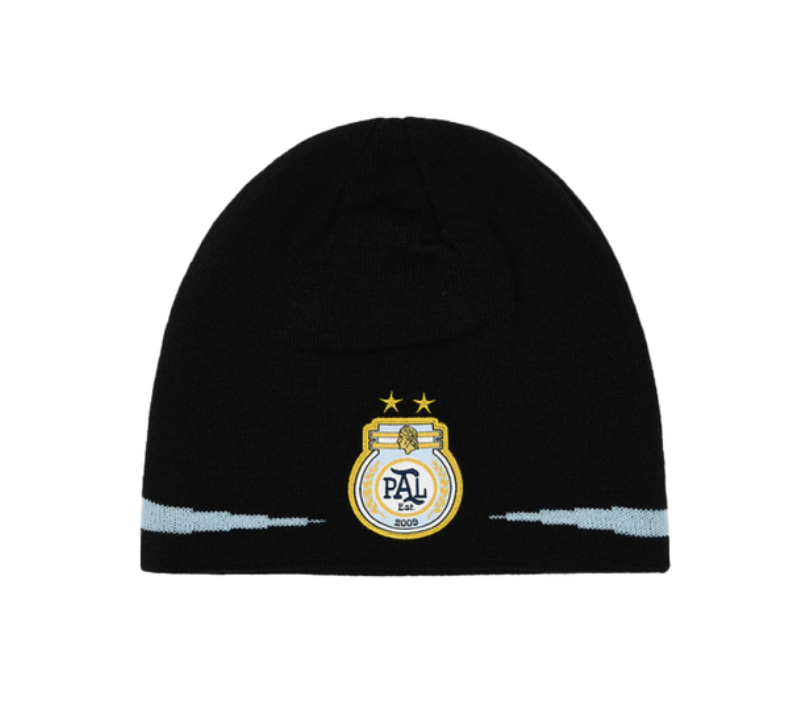 image of Hypebeast x Palace Pro Nein Cuff Beanie Black, Men's