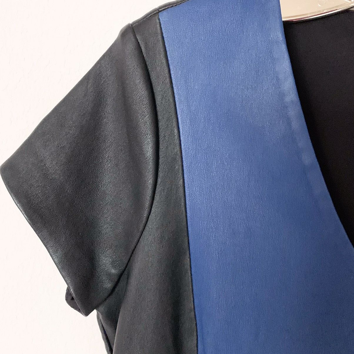Diane von Furstenberg DVFnAll leather body dress $1100 retail Size M / US 6-8 / IT 42-44 - 4 Thumbnail