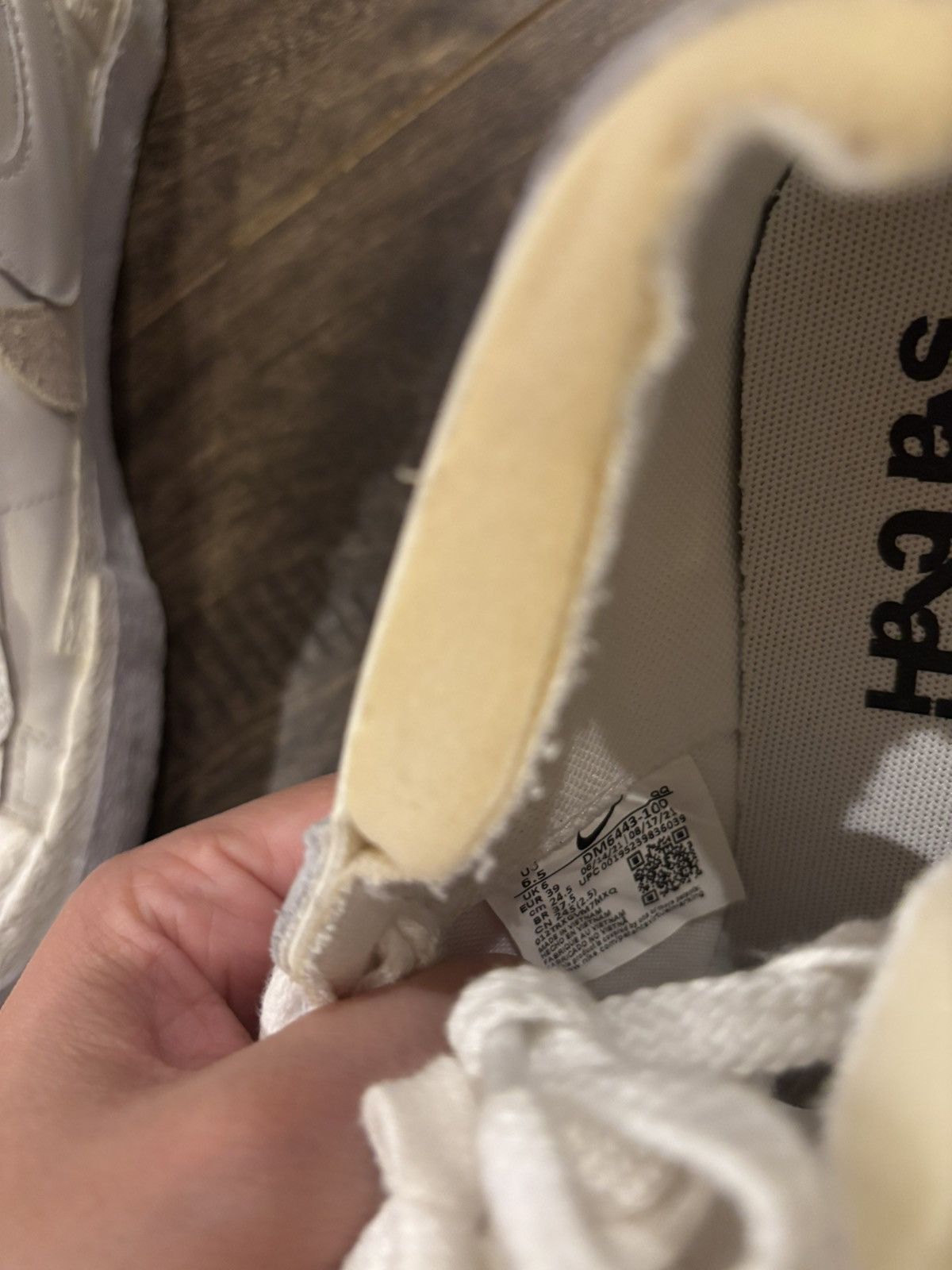 Nike × Sacai Nike Sacai Blazer Low Size US 6.5 / EU 39-40 - 4 Thumbnail