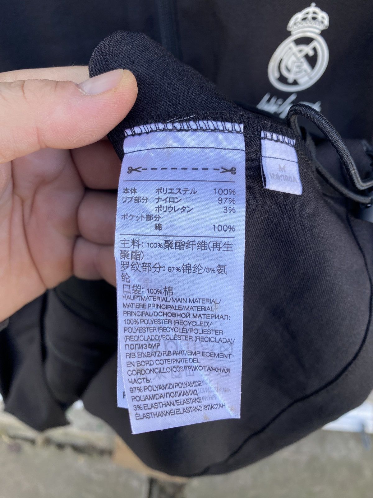Y-3 Y-3 Real Madrid 2024 Travel Track Top Black Size US M / EU 48-50 / 2 - 9 Thumbnail