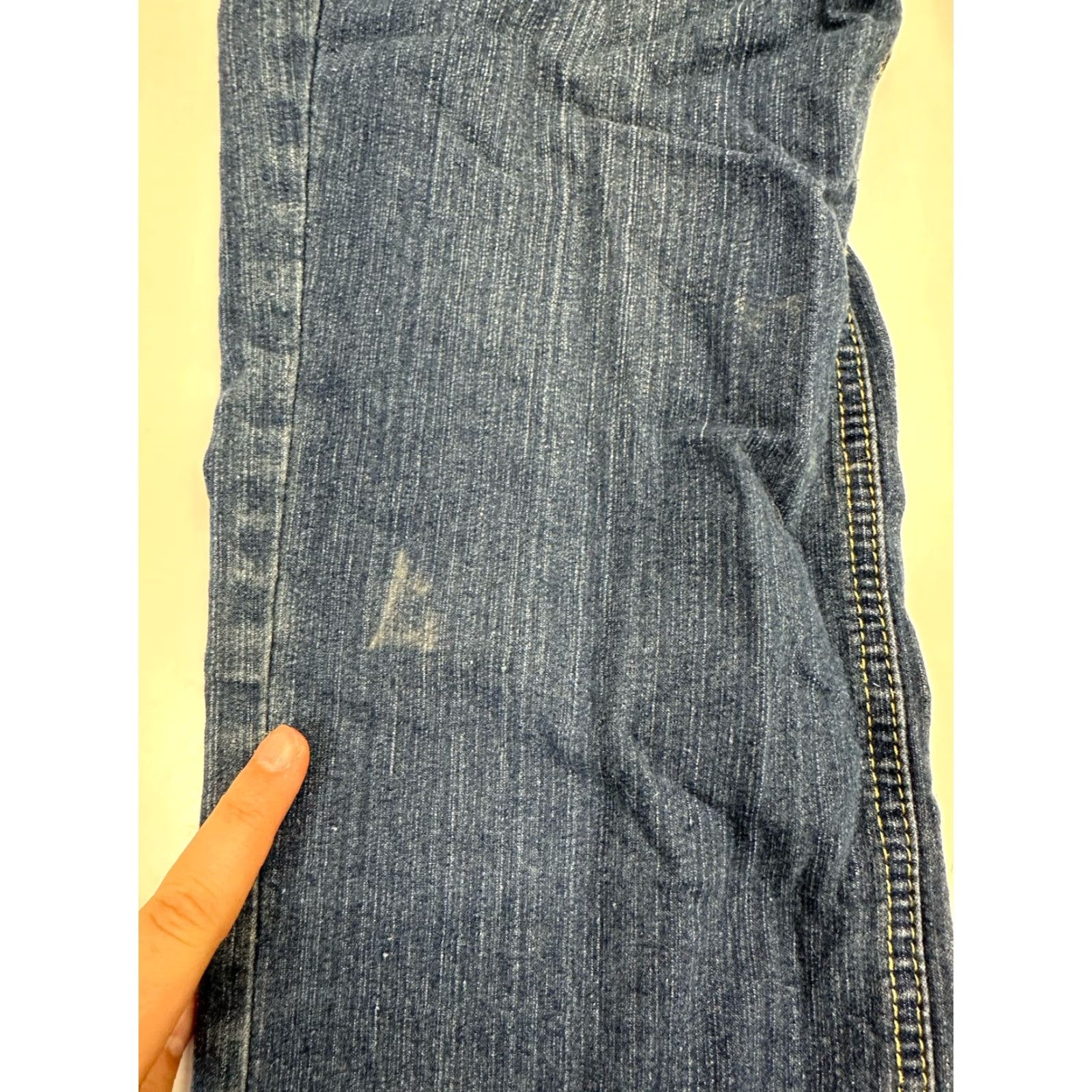 Denime Jeanerosity Womens Jeans Size 8 Denim Jeans Womens Regular Blue 5-Pocket Design Comfort Pockets Straight Vintage: No Strai... Size 30" / US 8 / IT 44 - 3 Thumbnail