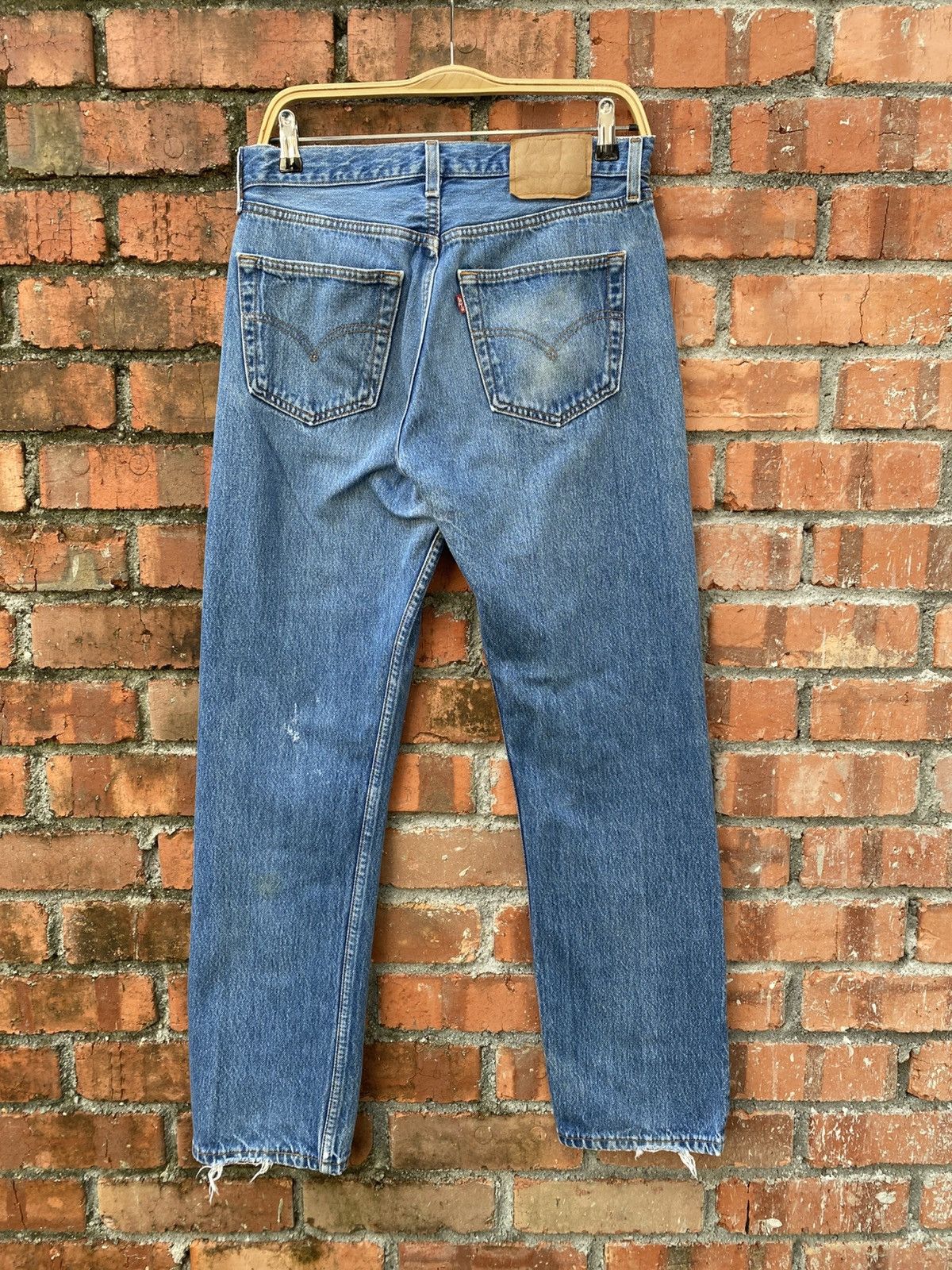 Levi's × Levi's Vintage Clothing × Vintage W31x31 Vintage levi's 501 made in USA faded Size US 31 - 2 Thumbnail
