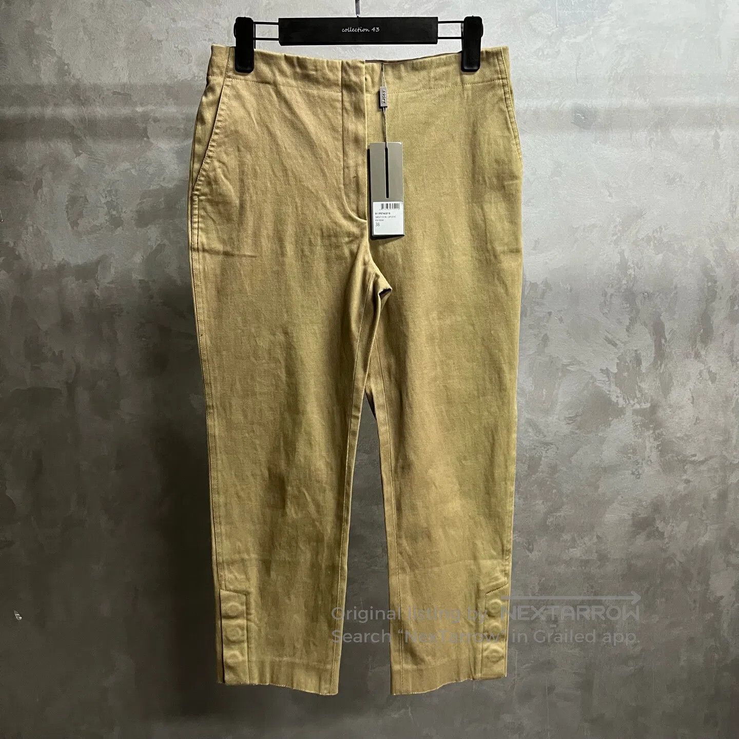 Dior Dior size 38 Mid-waisted straight-leg casual pants| Size 28" / US 6 / IT 42 - 1 Thumbnail