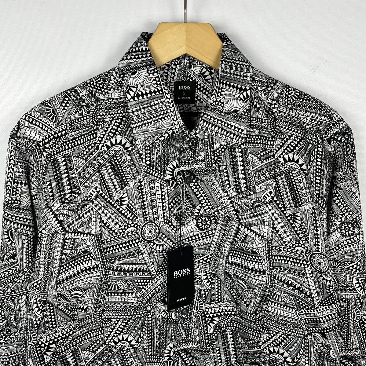 Hugo Boss NWT Hugo Boss x Meissen capsule collection abstract shirt Size US M / EU 48-50 / 2 - 2 Thumbnail