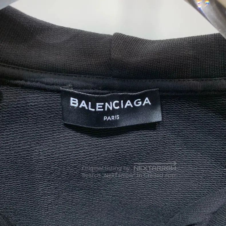 Balenciaga Balenciaga Logo Zip-Up Sweatshirt. Size US M / EU 48-50 / 2 - 2 Thumbnail