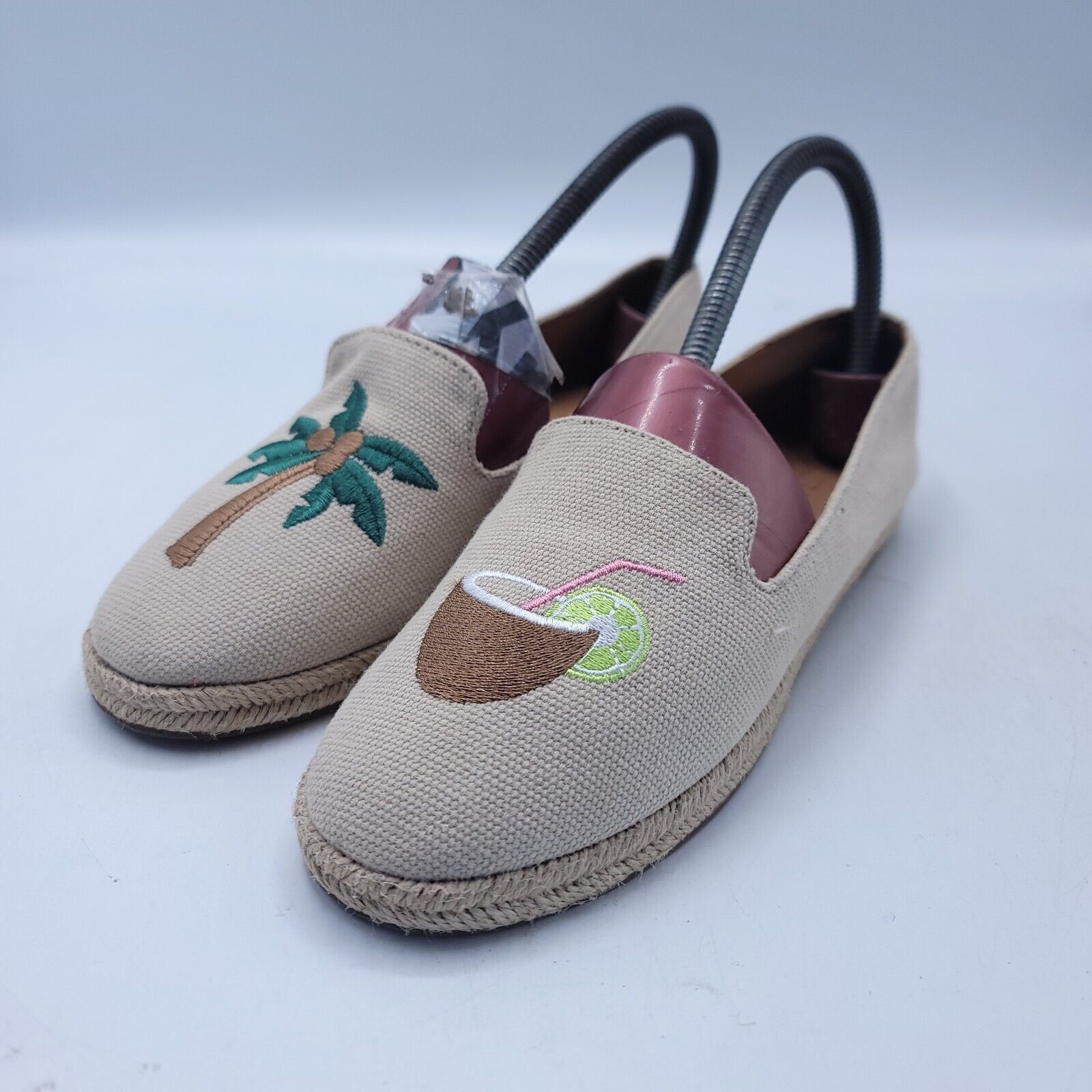 J.Crew J Crew Factory Tropical Mary Jane Flat Womens Size 6 J0753 Size US 6 / IT 36 - 1 Thumbnail