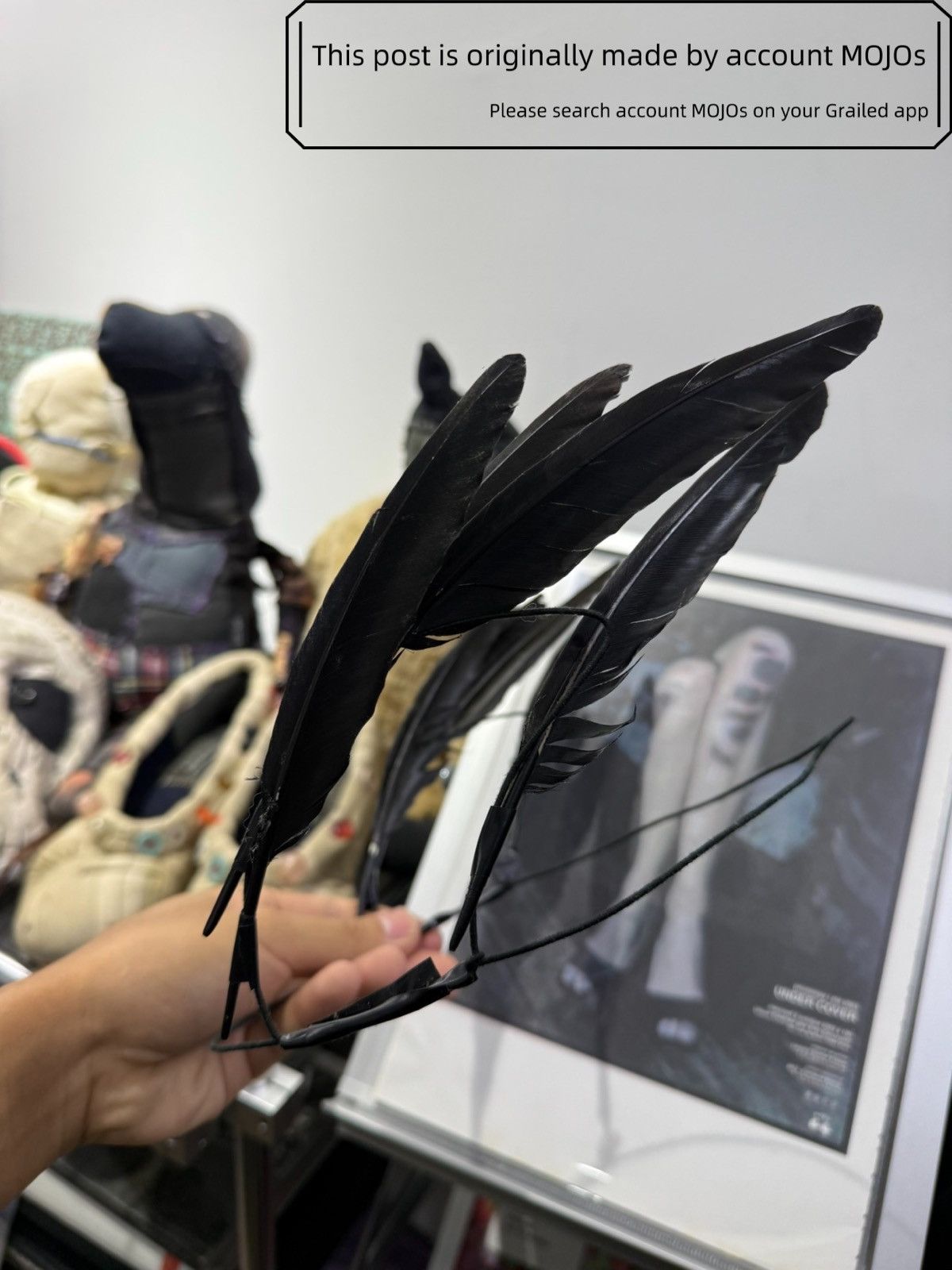 Ann Demeulemeester Ann Demeulemeester 09AW Feather Crown mojos2236 Size ONE SIZE - 4 Thumbnail