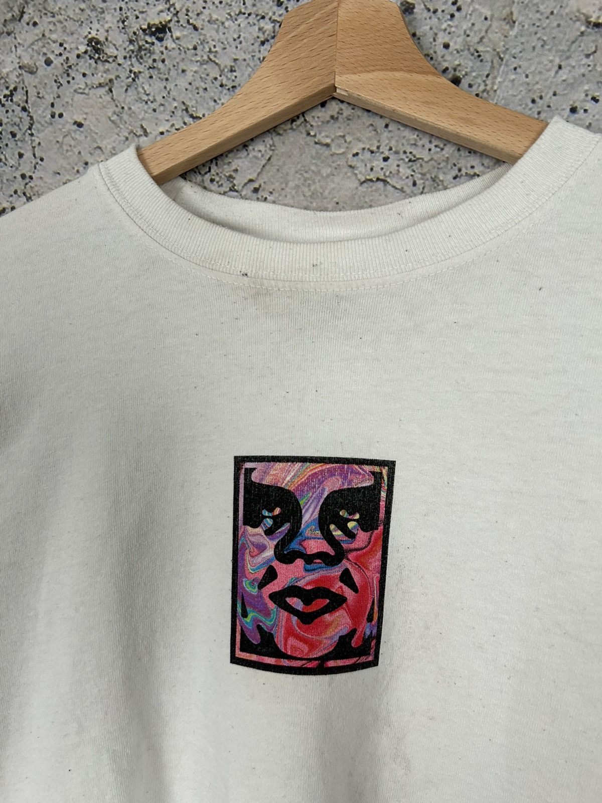 Obey Obey Logo Graphic Tee Streetwear Vintage Rap Drill Size US M / EU 48-50 / 2 - 3 Thumbnail