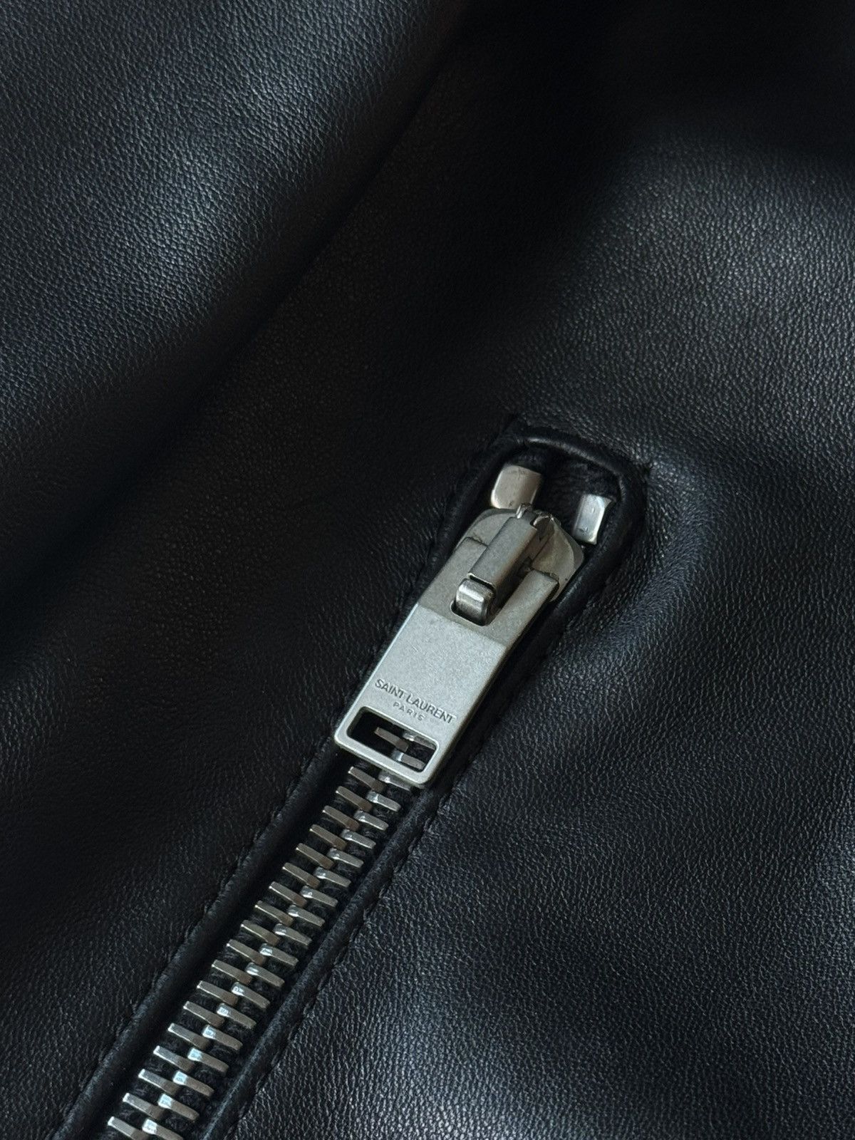Saint Laurent Paris Saint Laurent Paris FW13 Cafe Racer leather jacket Size US S / EU 44-46 / 1 - 11 Thumbnail