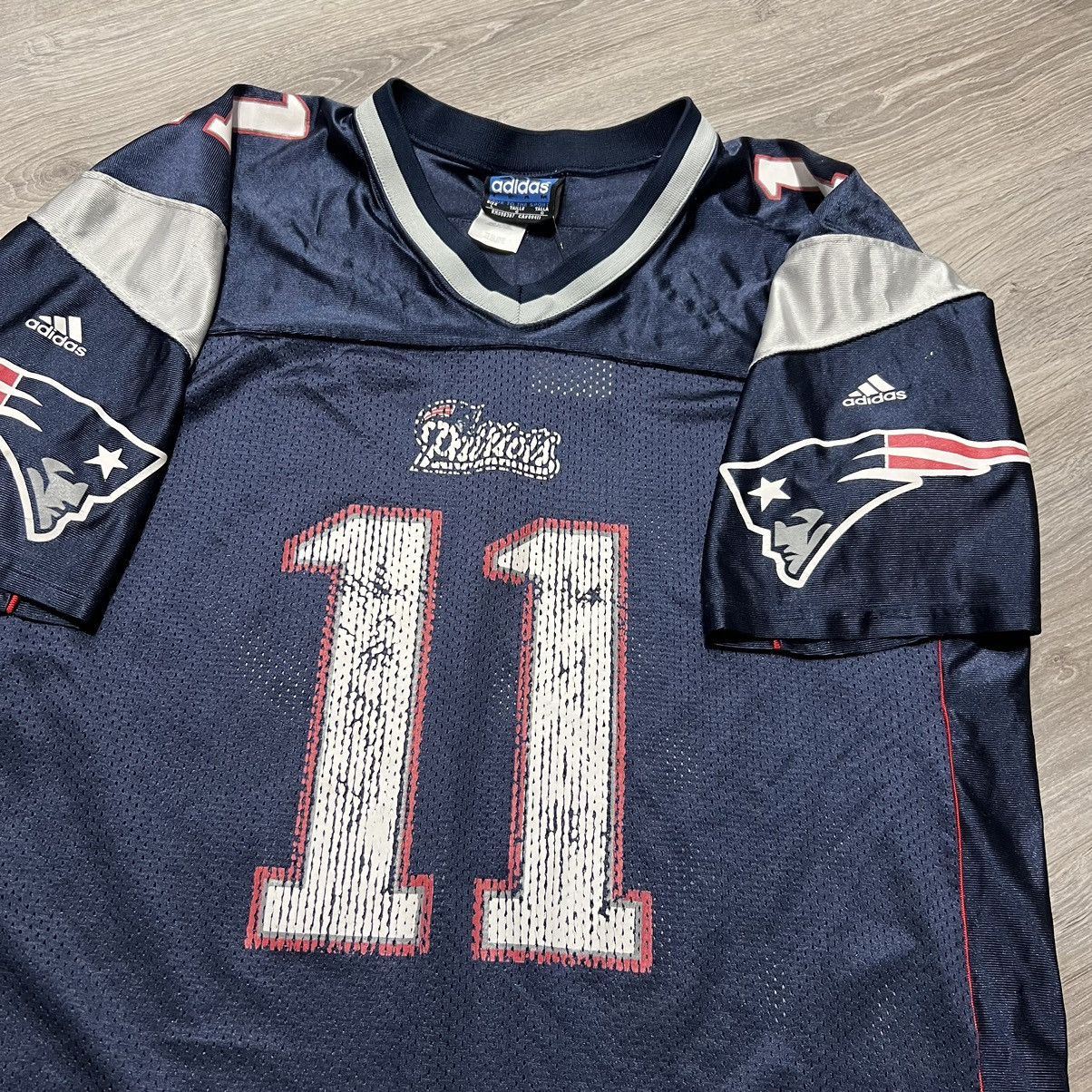 NFL Vintage adidas Drew Bledsoe Patriots football jersey nfl Size US L / EU 52-54 / 3 - 4 Thumbnail