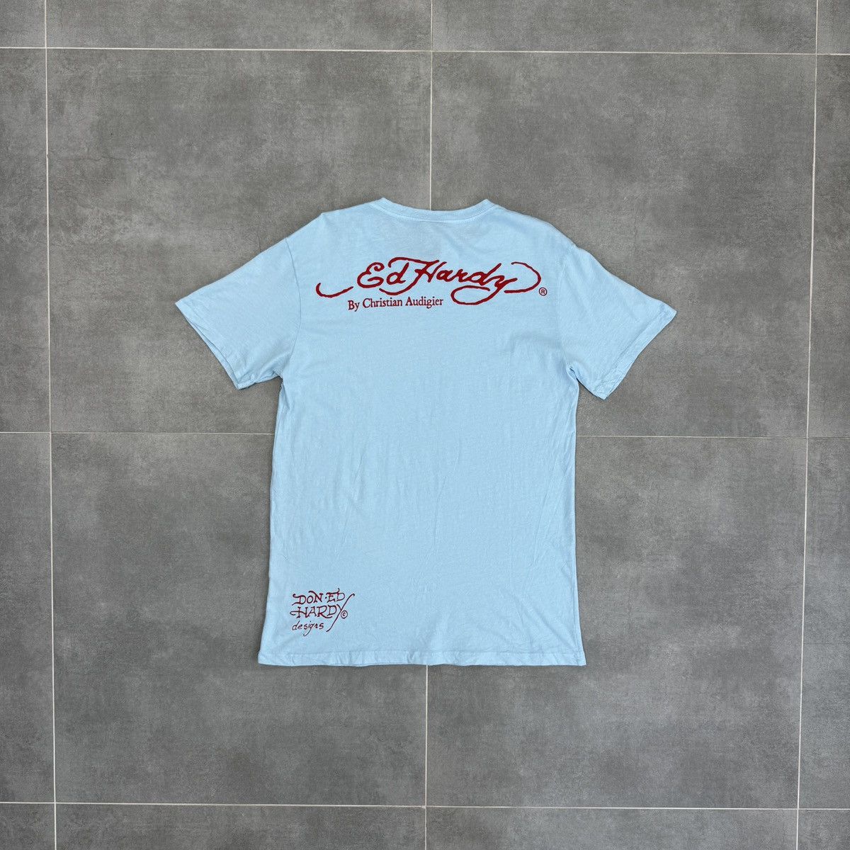 Ed Hardy Ed Hardy by Christian Audigier Tattoo Joker Y2K Men T-Shirt Size US M / EU 48-50 / 2 - 14 Thumbnail
