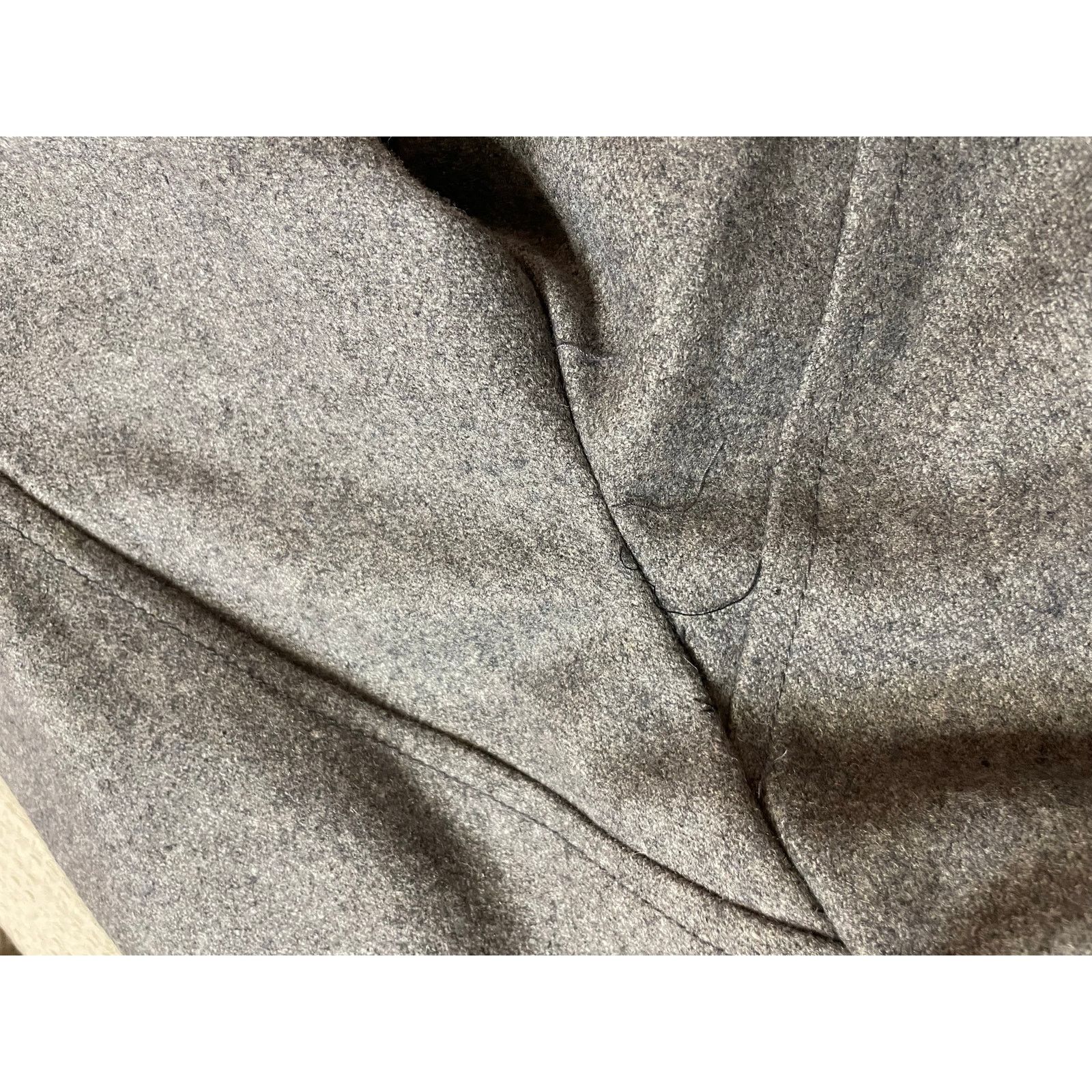 Other ONLY Slender Wool Winter Jacket Peacoat Heather Gray Y2K XL Size XL / US 12-14 / IT 48-50 - 10 Thumbnail