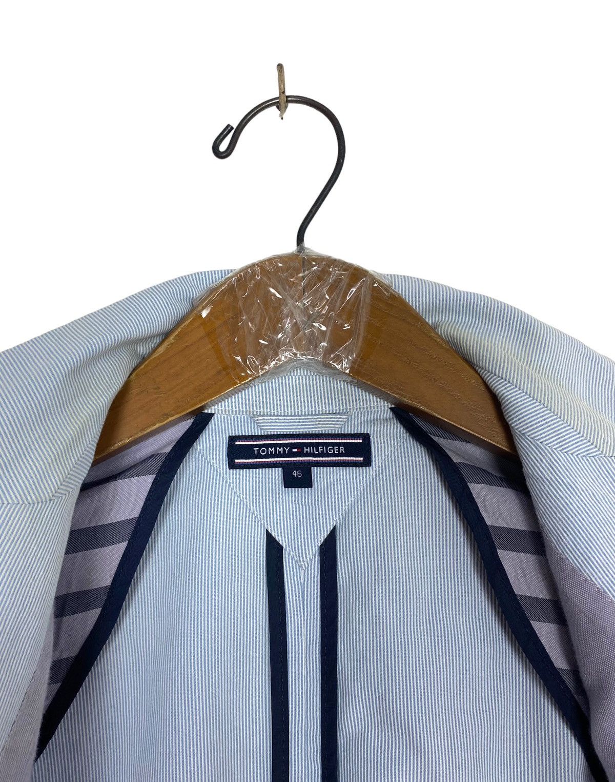 Tommy Hilfiger Rare‼️ Tommy Hilfiger Stripe Blazer Size 40S - 7 Thumbnail