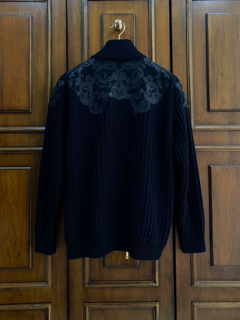 Versace Versace Genuine sweater jacket Size US L / EU 52-54 / 3 - 2 Thumbnail