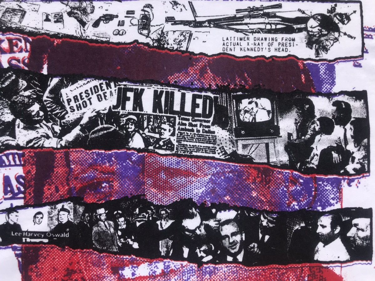 Other Dead Kennedys JFK Killed Hand Printed T Shirt Size US M / EU 48-50 / 2 - 3 Thumbnail