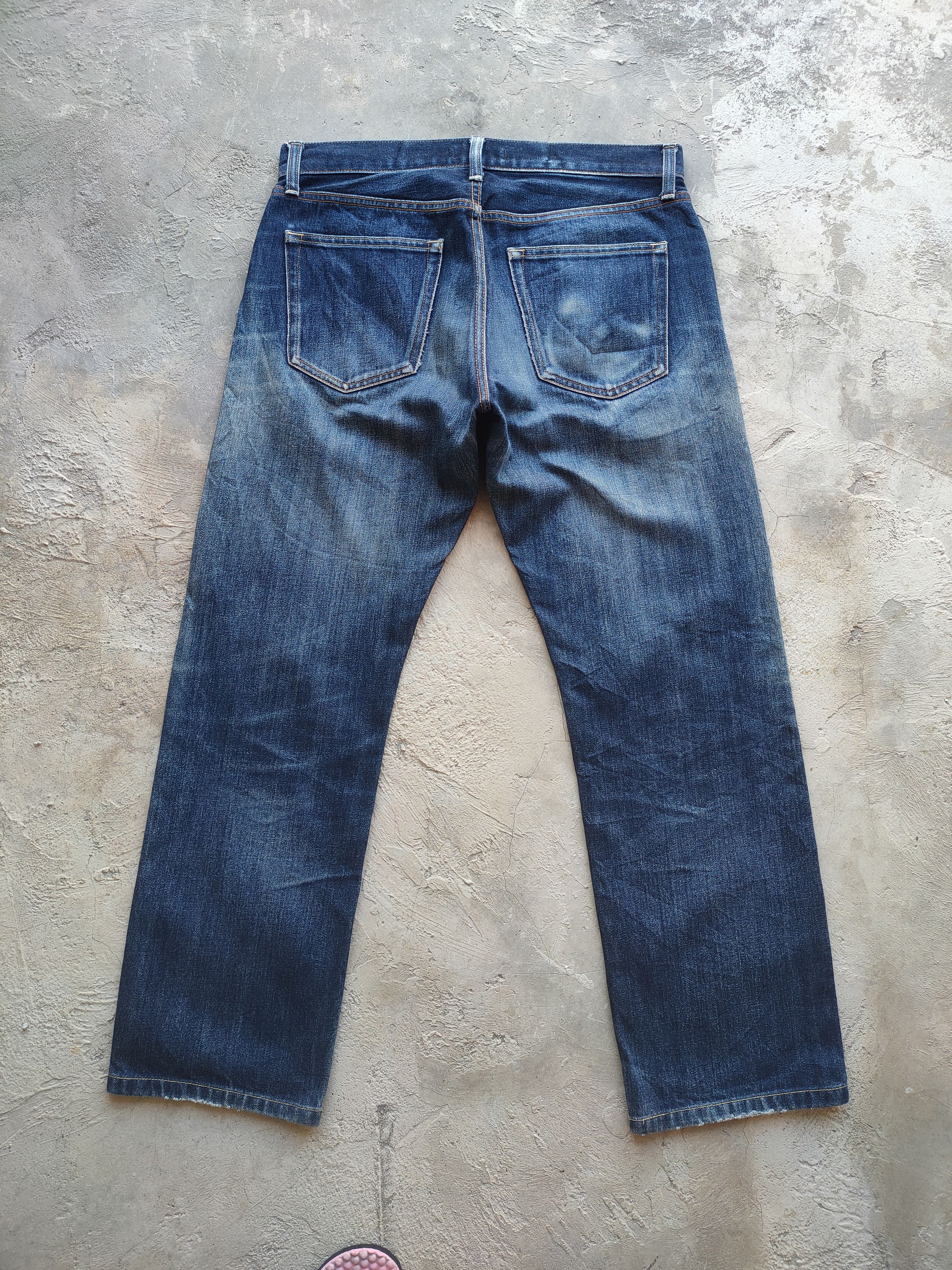 Japanese Brand W32 VINTAGE JAPANESE RUSTY MUD WASH RIPPEP JEANS DENIM PANTS Size US 32 / EU 48 - 8 Thumbnail