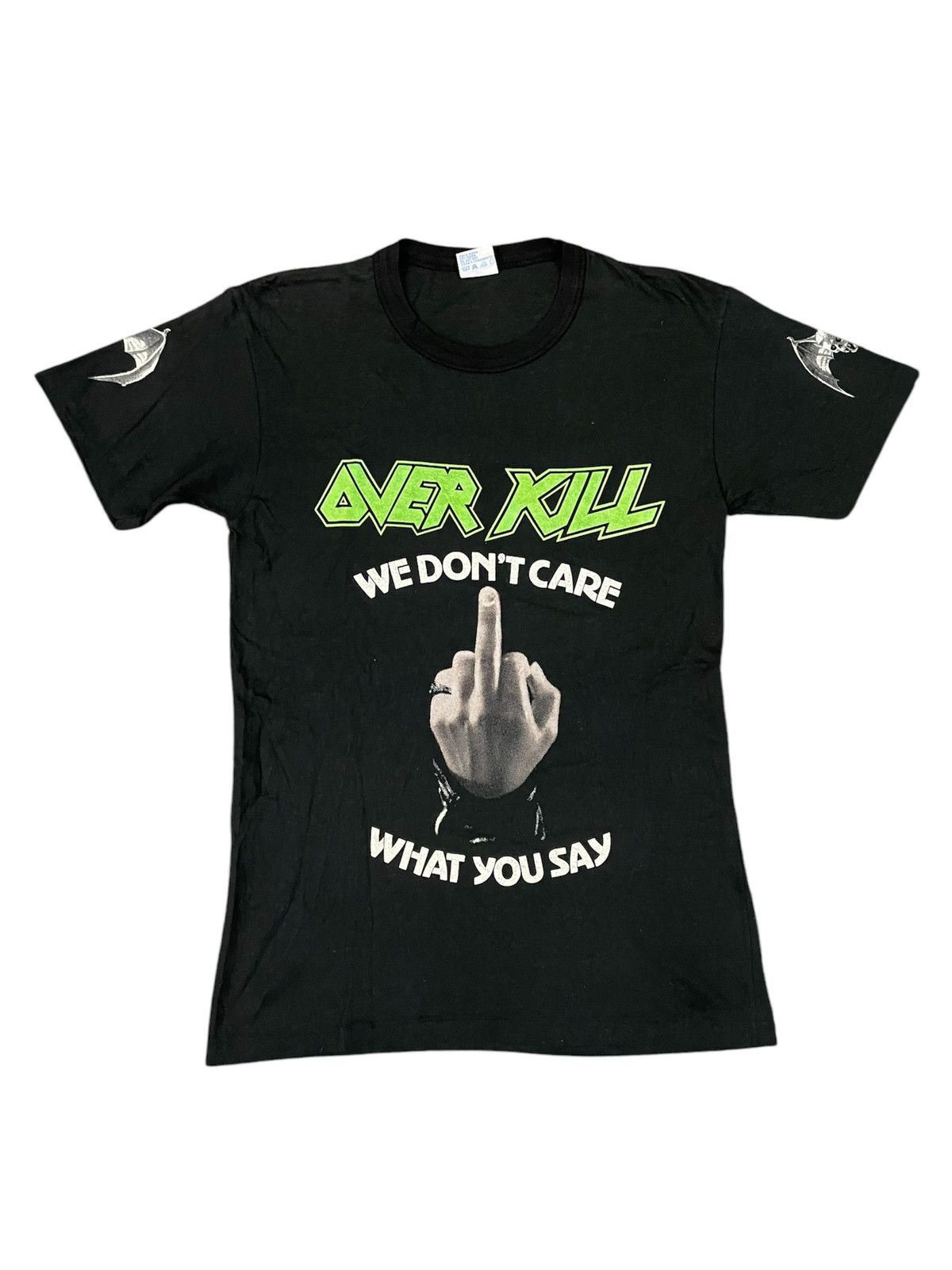 Band Tees Vintage Overkill Bootleg 90s Size US S / EU 44-46 / 1 - 1 Thumbnail
