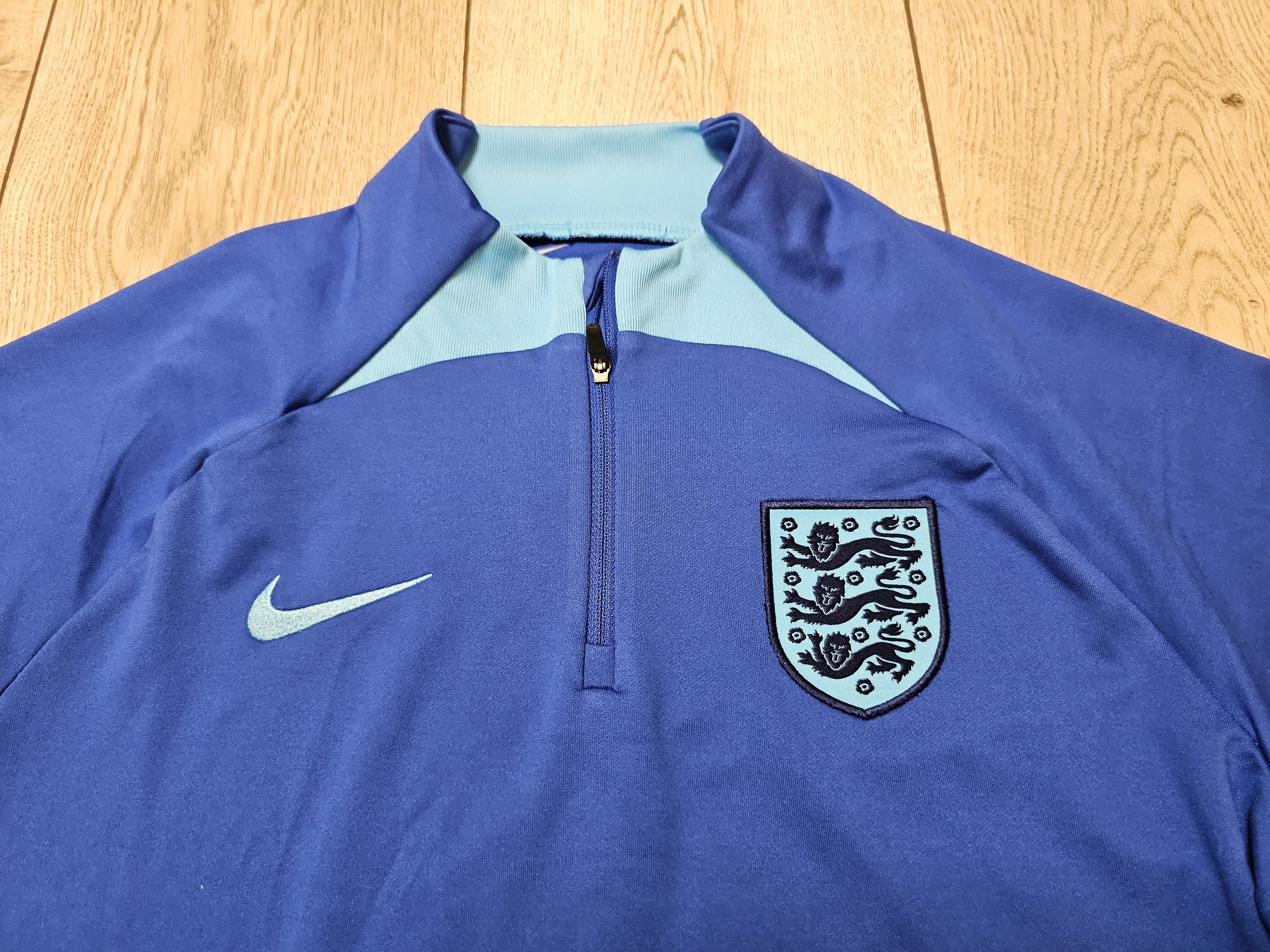 All Sport × Nike ENGLAND 2022 TRAINING FOOTBALL JACKET TOP SOCCER JACKET ZIP Size US M / EU 48-50 / 2 - 3 Thumbnail