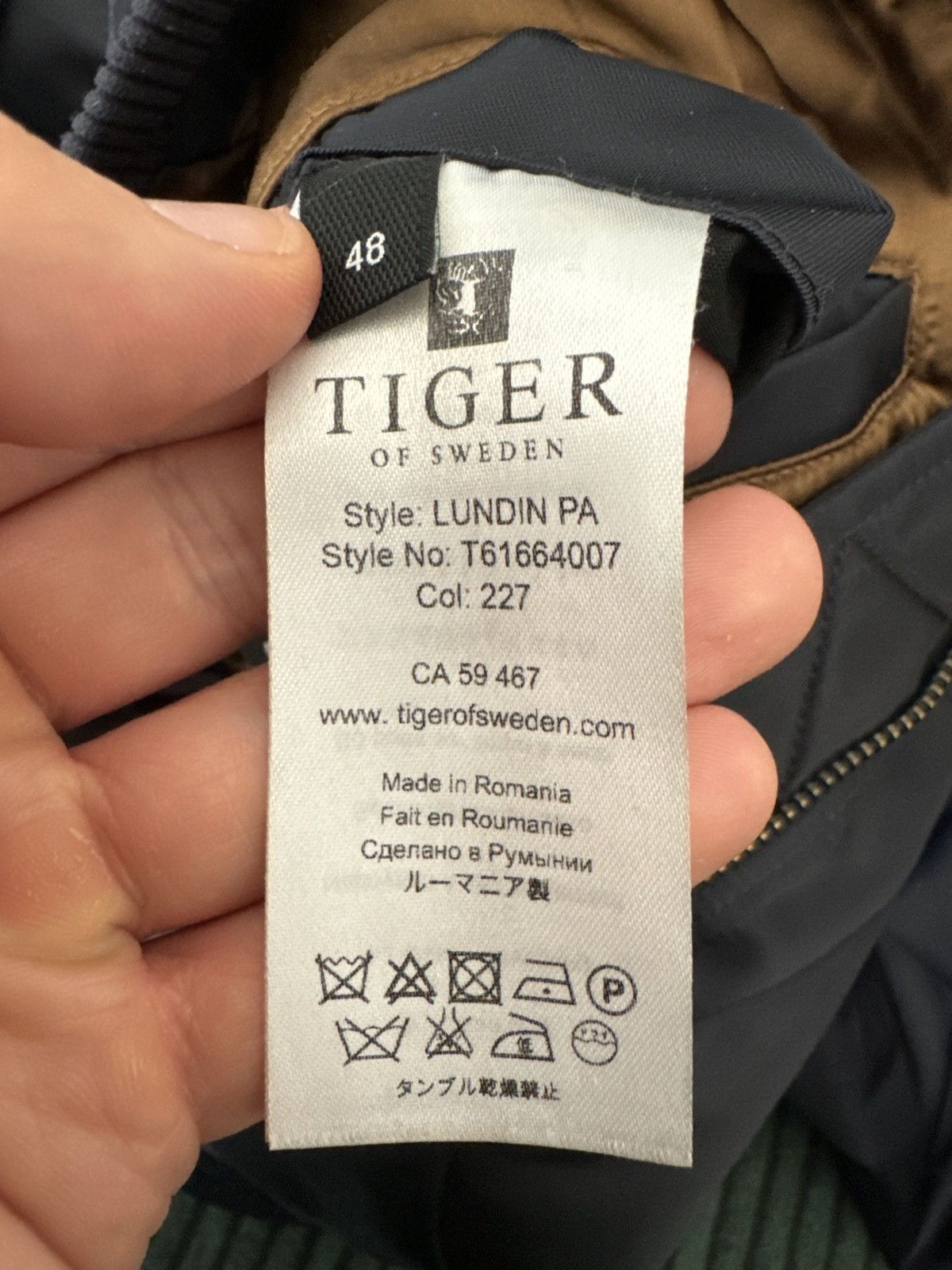 Tiger of Sweden Tiger Of Sweden Bomber Jacket Size US M / EU 48-50 / 2 - 5 Thumbnail