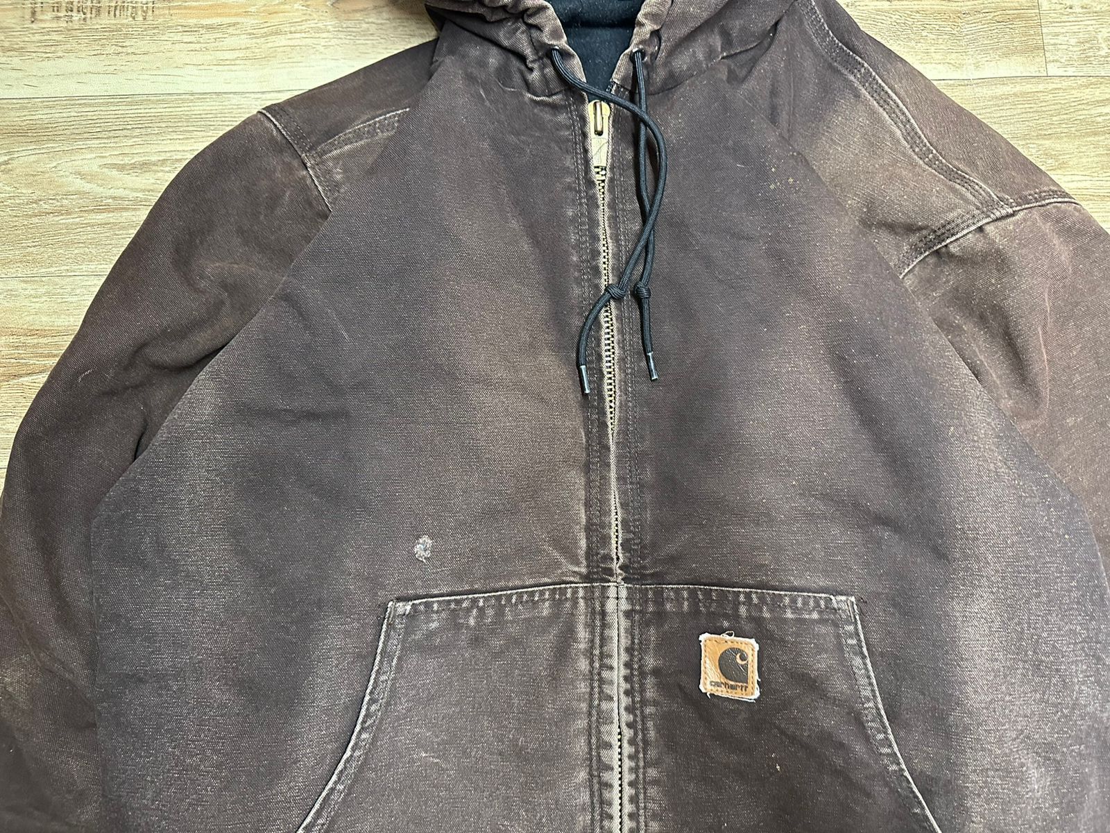 Carhartt × Vintage Vintage faded 00s Carhartt Active jacket J130 DKB Size US XL / EU 56 / 4 - 9 Thumbnail