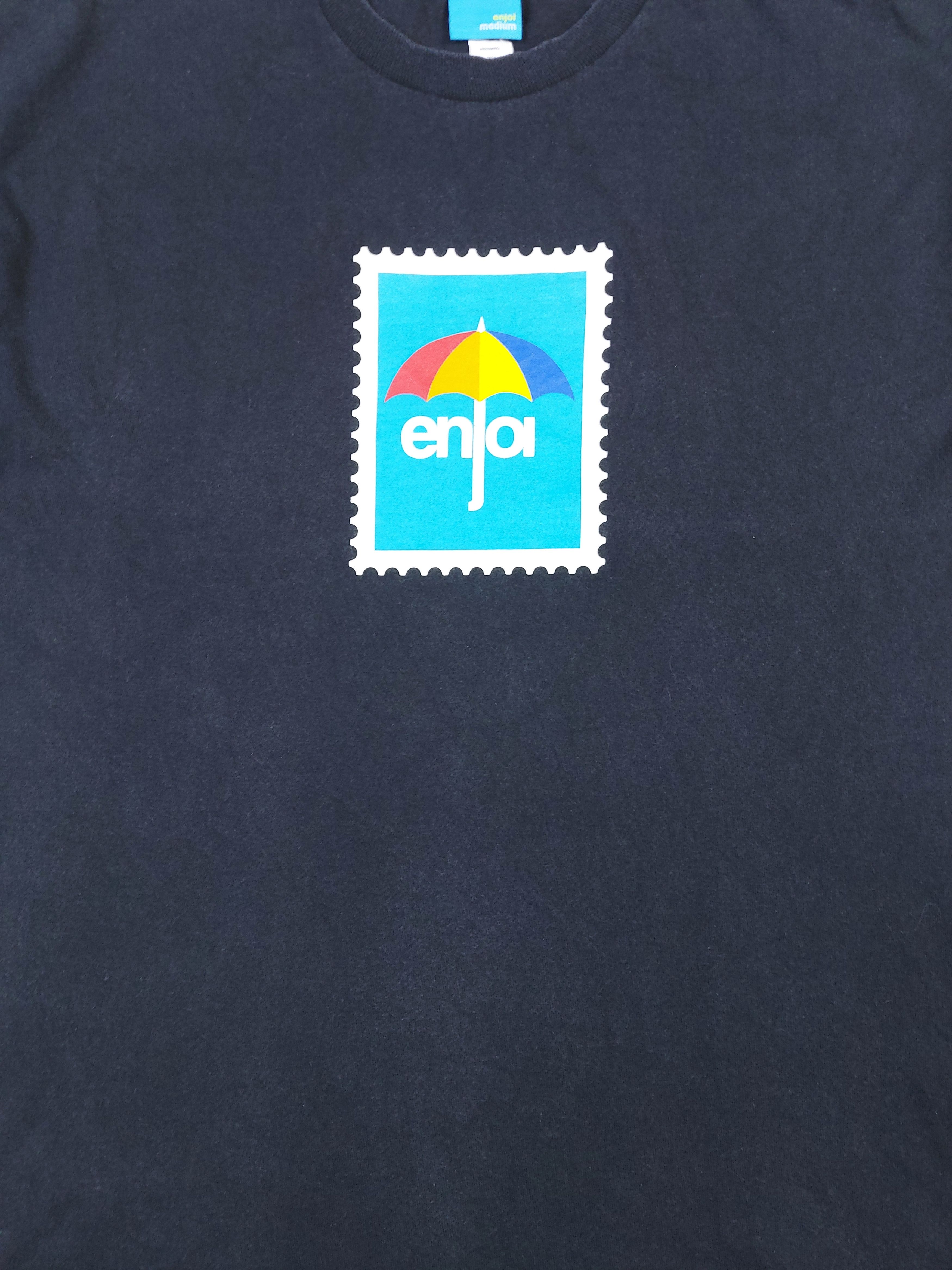 Enjoi × Vintage Vintage 2003 Enjoi Skateboards Postage Stamp Umbrella TEE Size US M / EU 48-50 / 2 - 3 Thumbnail