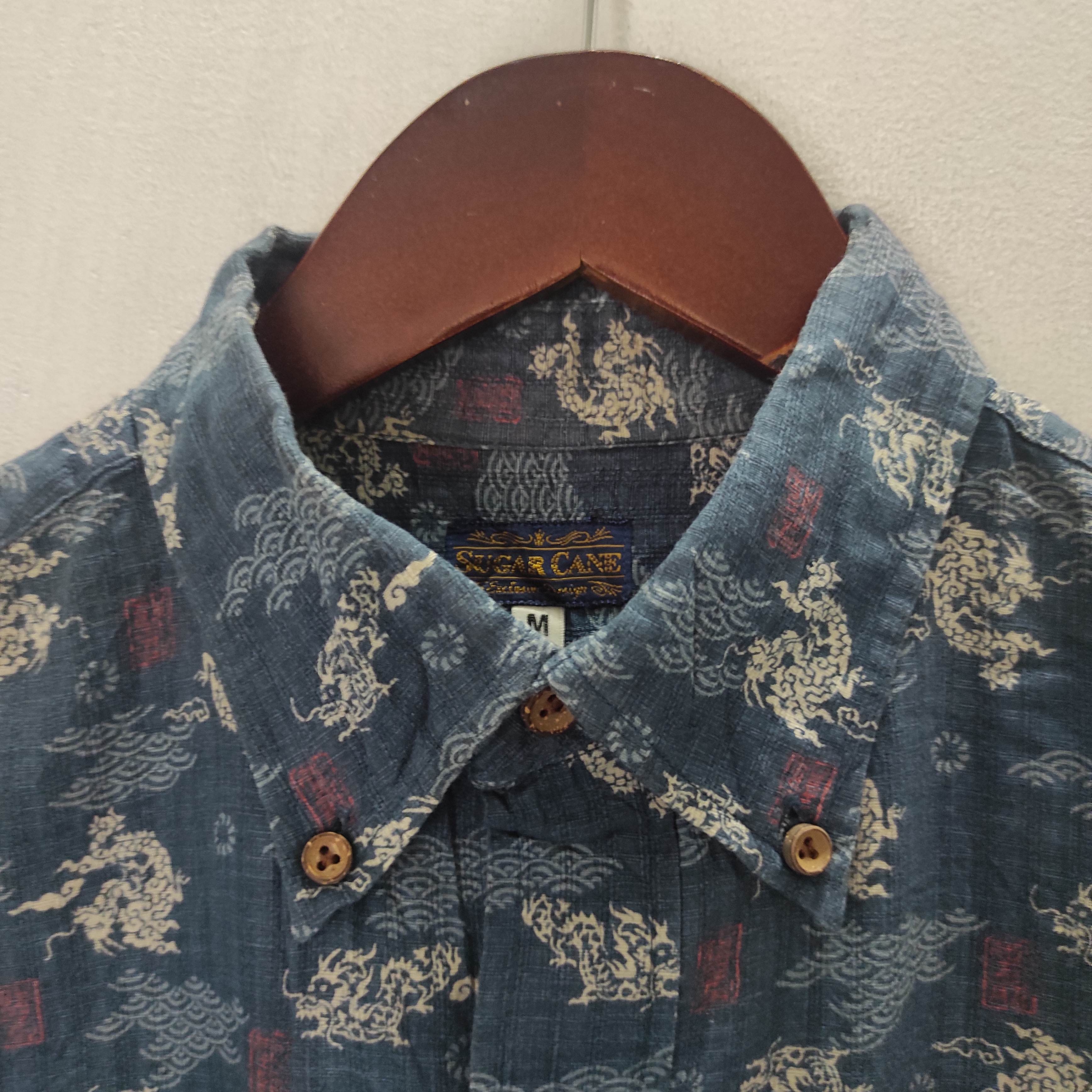 Sugar Cane Vintage Sugar Cane Full Print Dragon Shirt Size US M / EU 48-50 / 2 - 6 Thumbnail