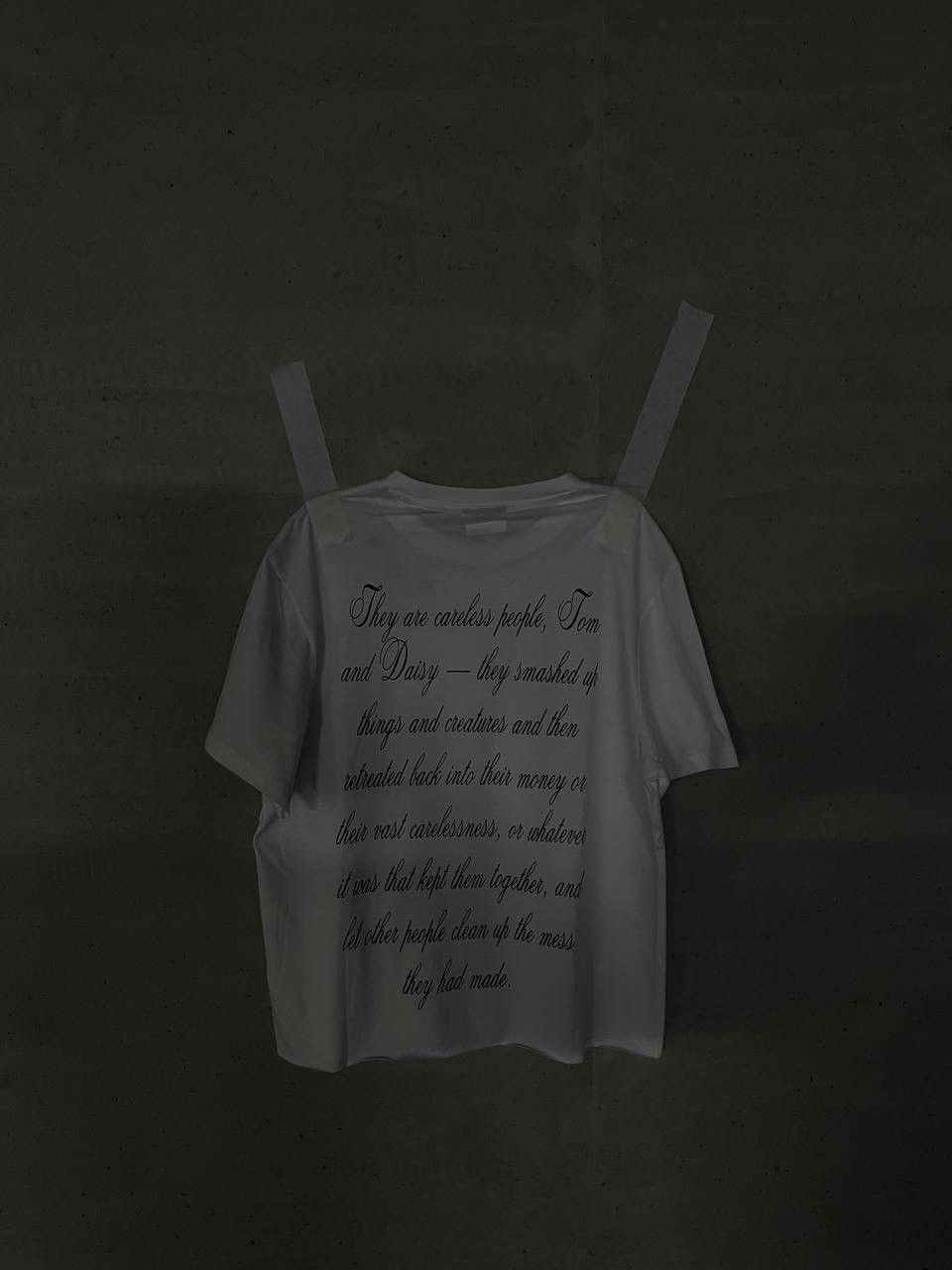 Japanese Brand white t-shirt y2k archive rick owens streetwe Size US L / EU 52-54 / 3 - 2 Thumbnail
