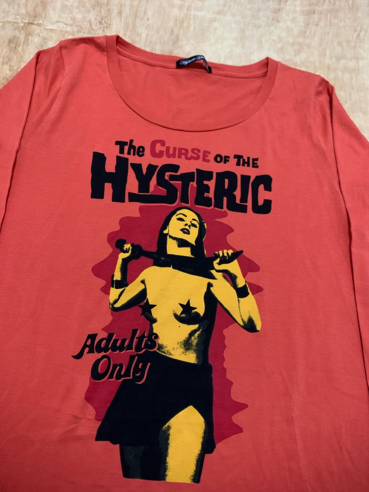 Hysteric Glamour × Japanese Brand Y2k Hysteric Glamour Adults Only Tshirt Size M / US 6-8 / IT 42-44 - 2 Thumbnail