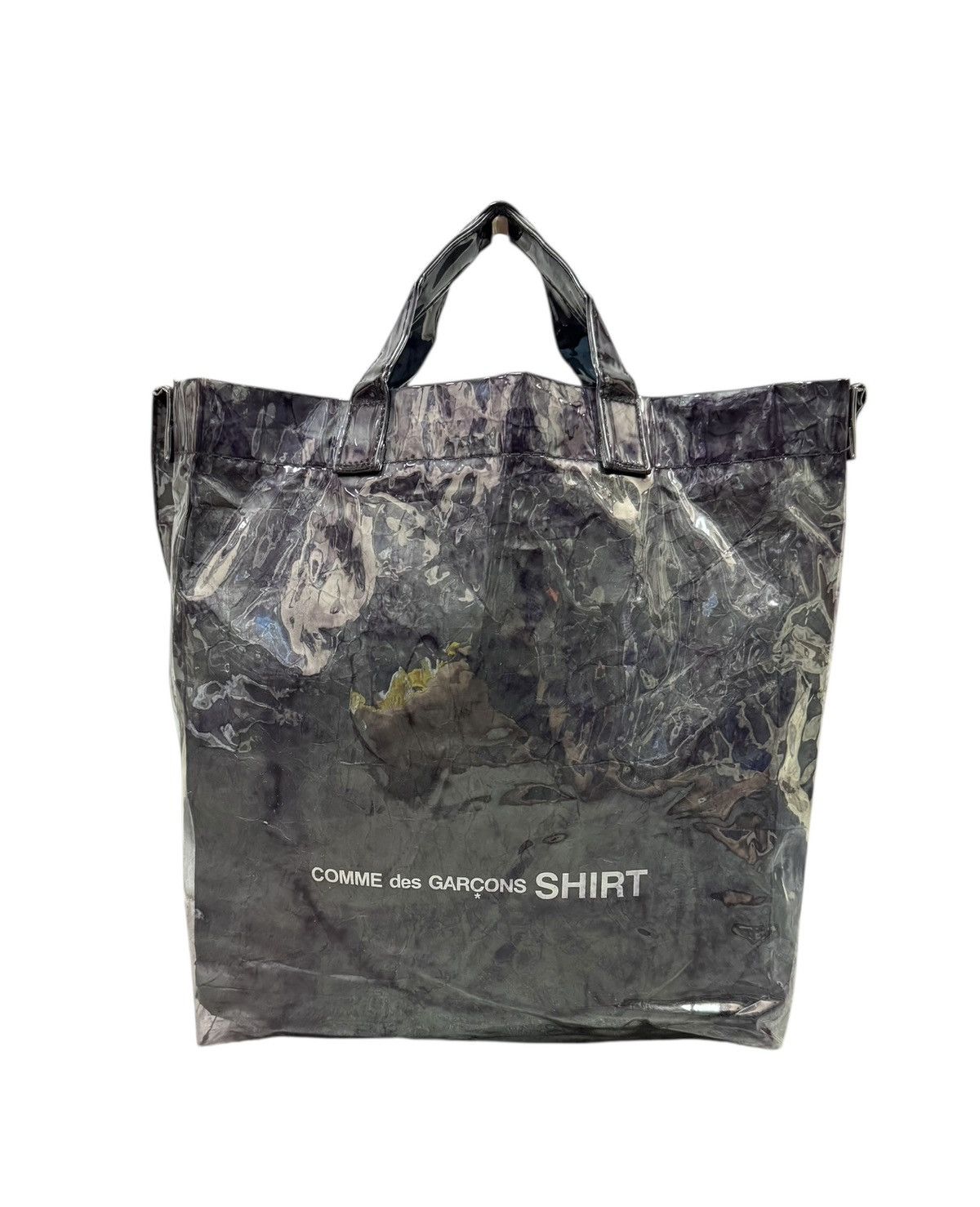 Comme des Garcons Homme Comme Des Garcons SHIRT Pvc Tote/Sling Bag Size ONE SIZE - 2 Thumbnail