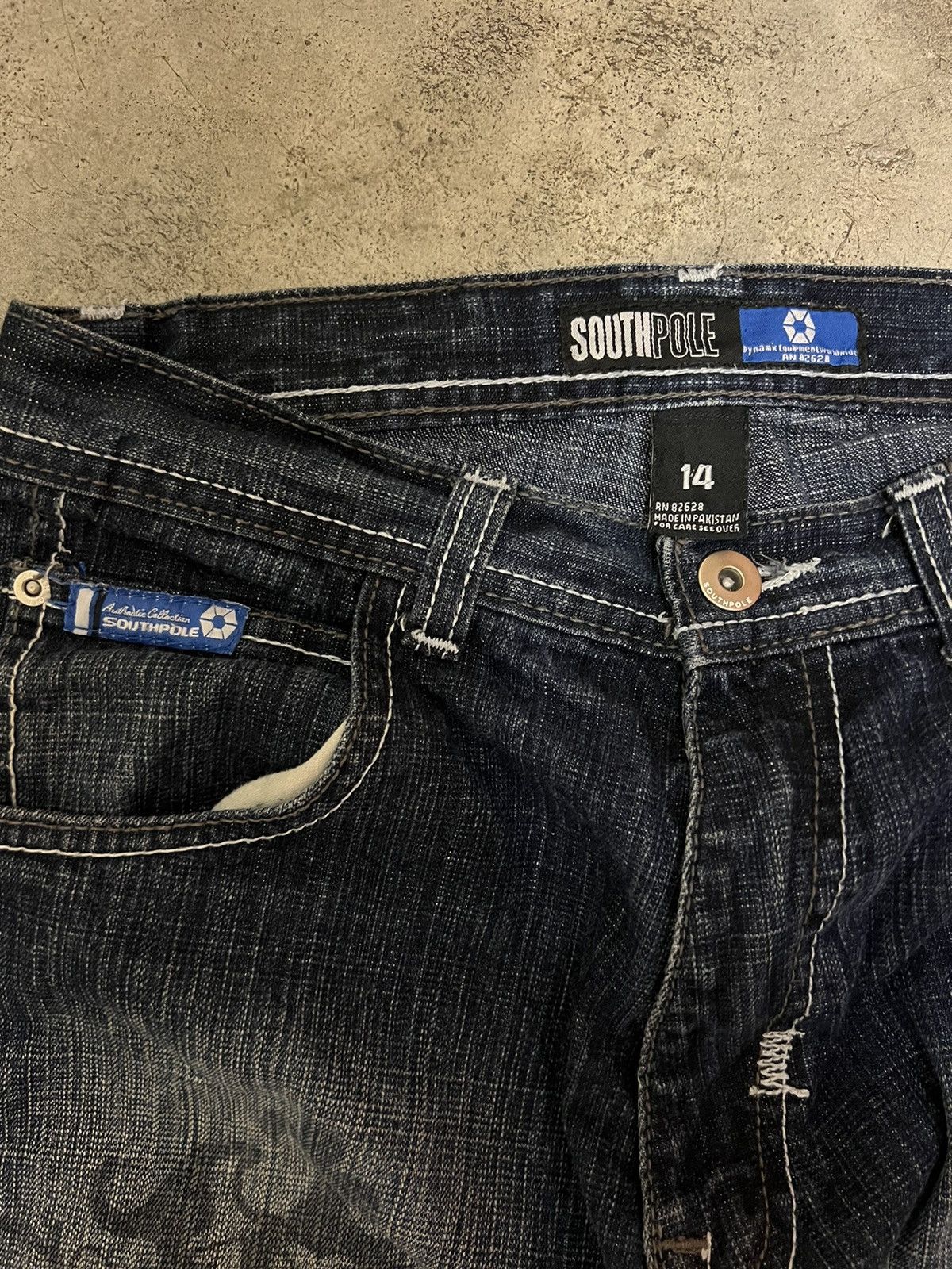 JNCO × Southpole × Vintage SOUTHPOLE BLUE TAB Size US 28 / EU 44 - 3 Thumbnail