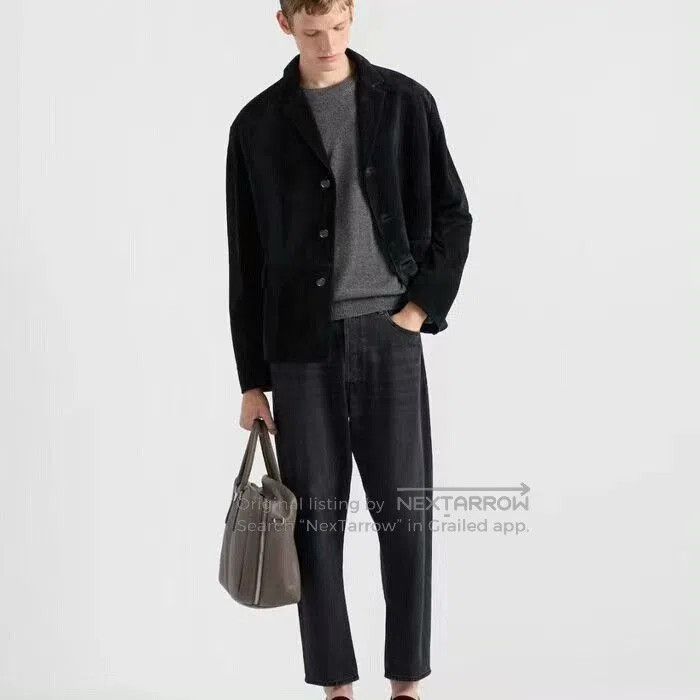 Prada black distressed prada triangle logo jeans. Size US 30 / EU 46 - 9 Thumbnail