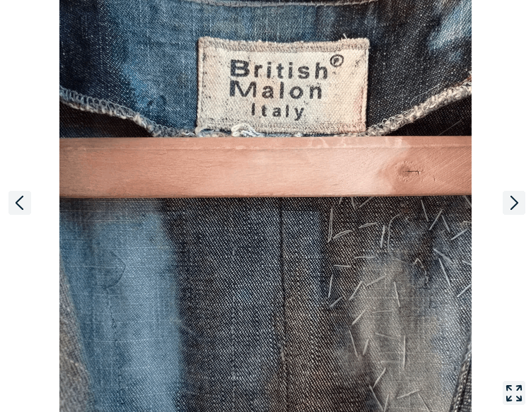 Other avant garde denim trench coat sz S brand British Malon Italy Size S / US 4 / IT 40 - 4 Thumbnail