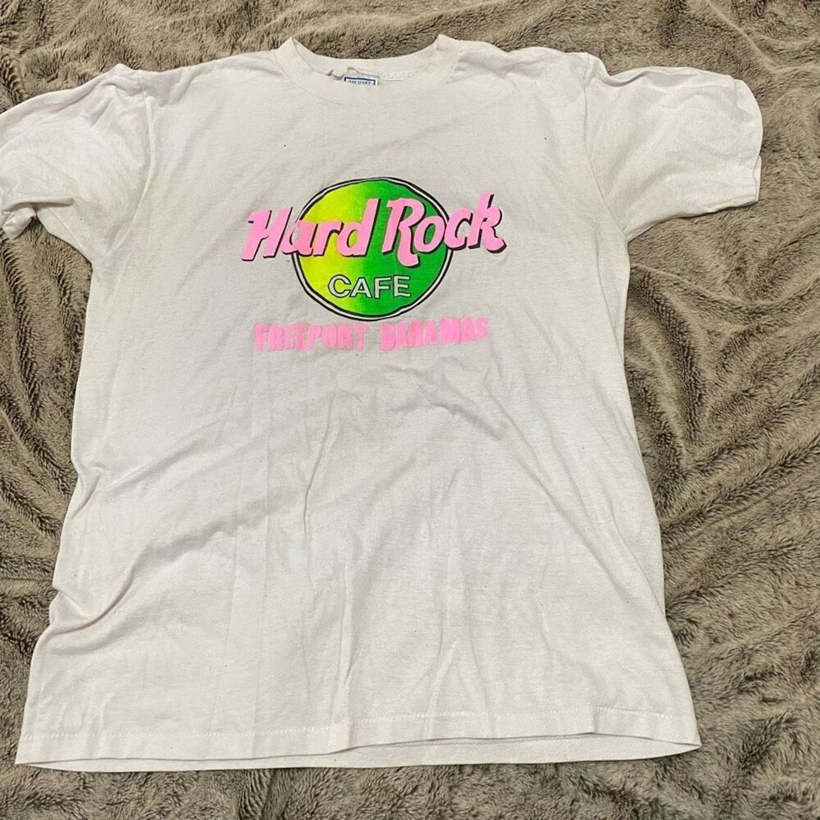 Hard Rock Cafe Hard Rock Hotel Bahamas Vintage Graphic T-Shirt | Sz XL Size US XL / EU 56 / 4 - 2 Thumbnail