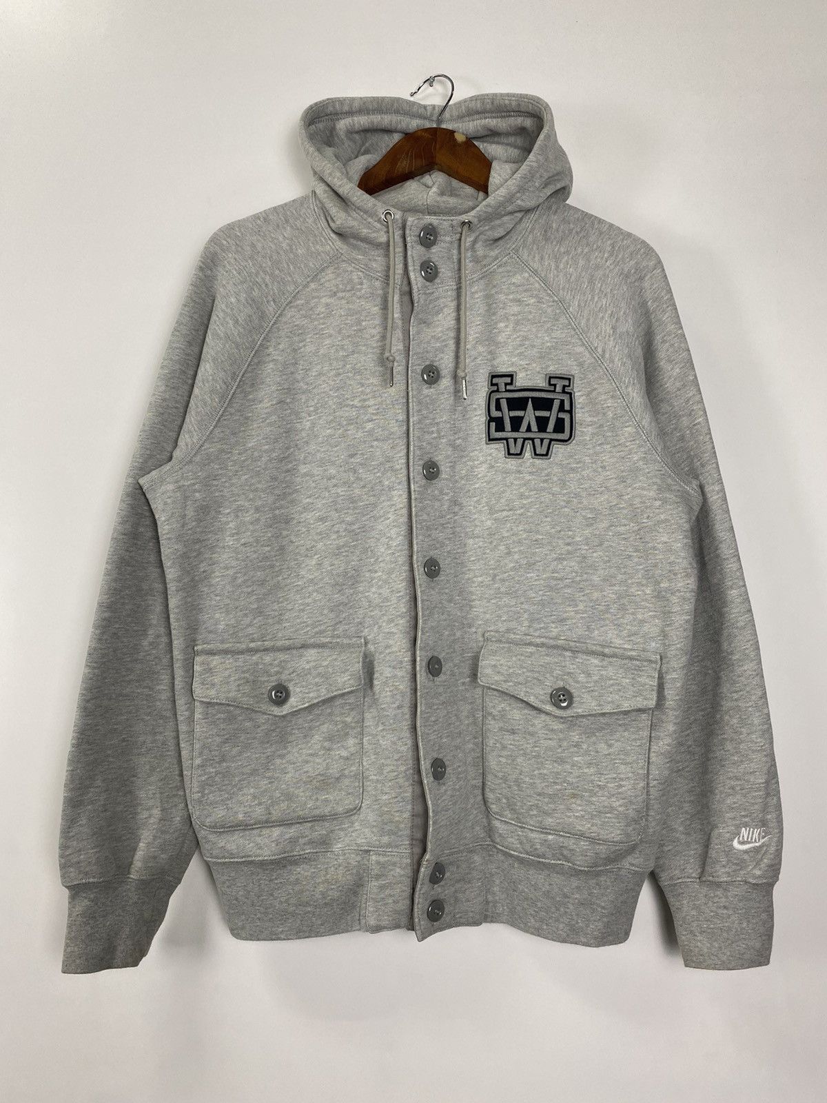 Nike × Vintage Nike WS logo hoodie Size US L / EU 52-54 / 3 - 2 Thumbnail