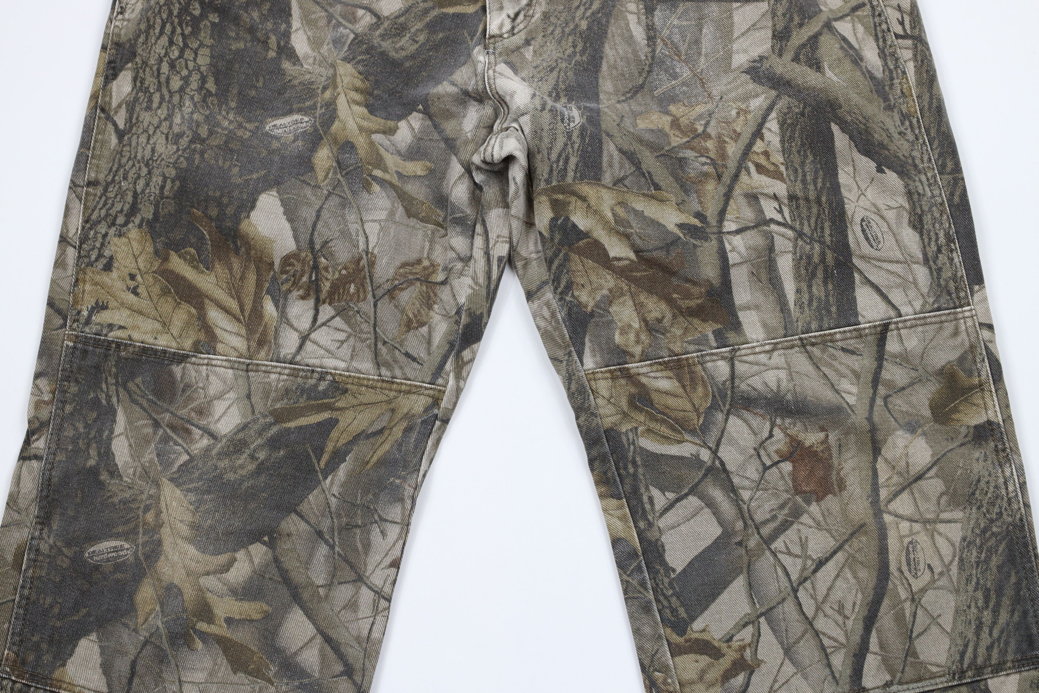 Vintage Vintage 90s Streetwear Camouflage Double Knee Wide Leg Jeans Size US 40 / EU 56 - 3 Thumbnail