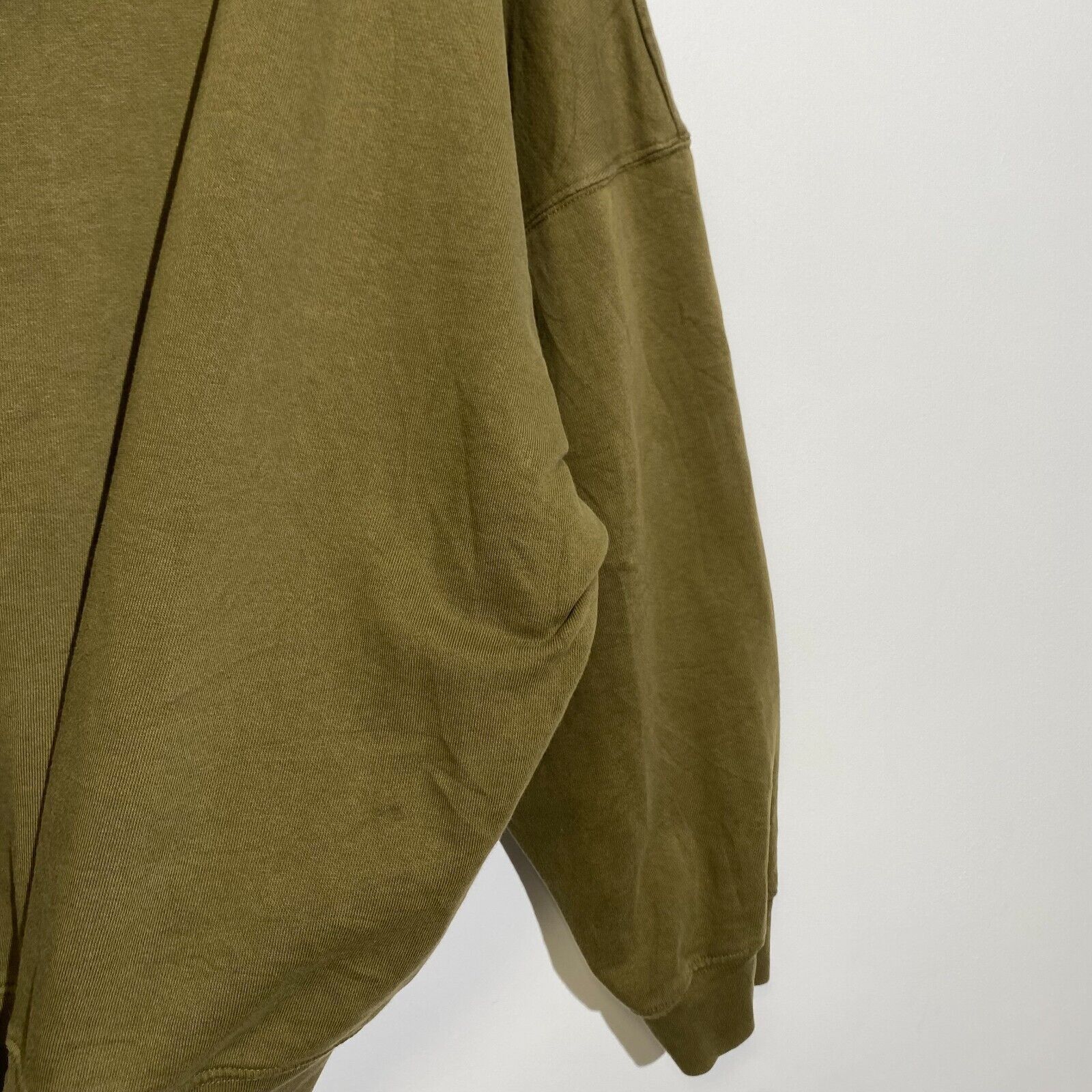 Vintage Vintage Unisex Green Cotton Hoodie Size US 12 Regular Fit Size US S / EU 44-46 / 1 - 11 Thumbnail