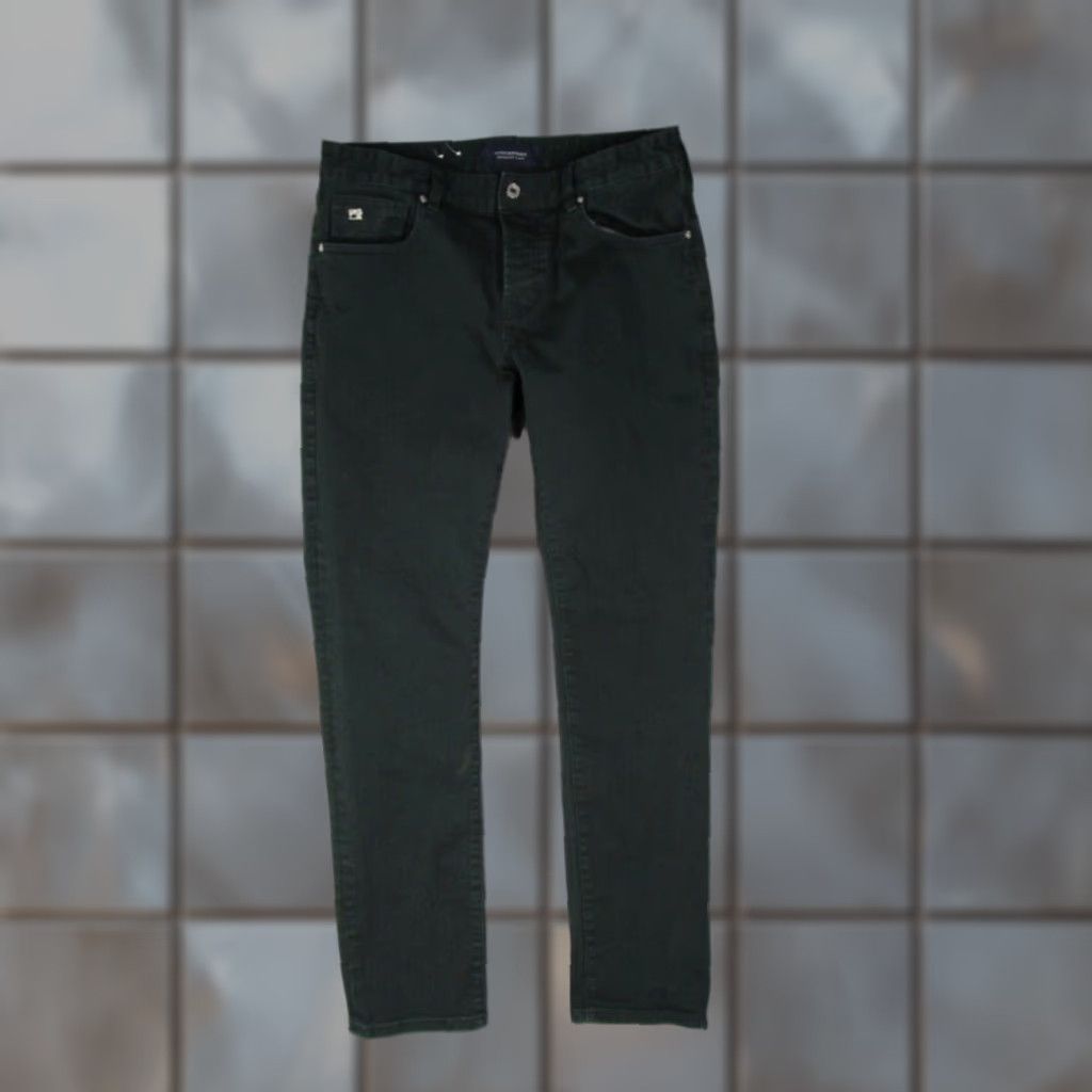 Scotch & Soda Scotch & Soda Men's Green Skinny Jeans 31x32 Cotton Blend Size US 31 - 1 Thumbnail