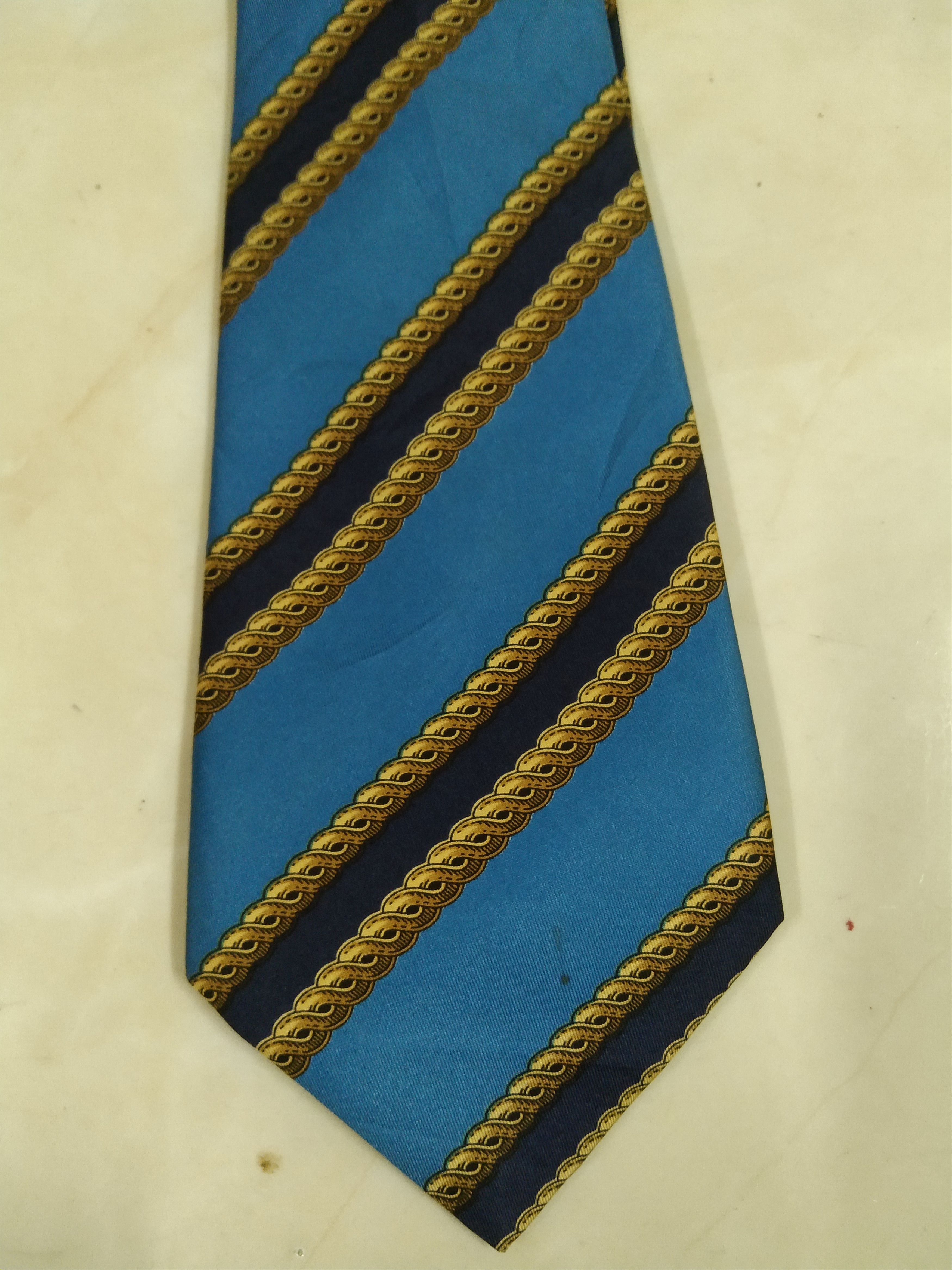 Celine × Vintage Vintage Celine 100% Silk Neck Tie Size ONE SIZE - 3 Thumbnail