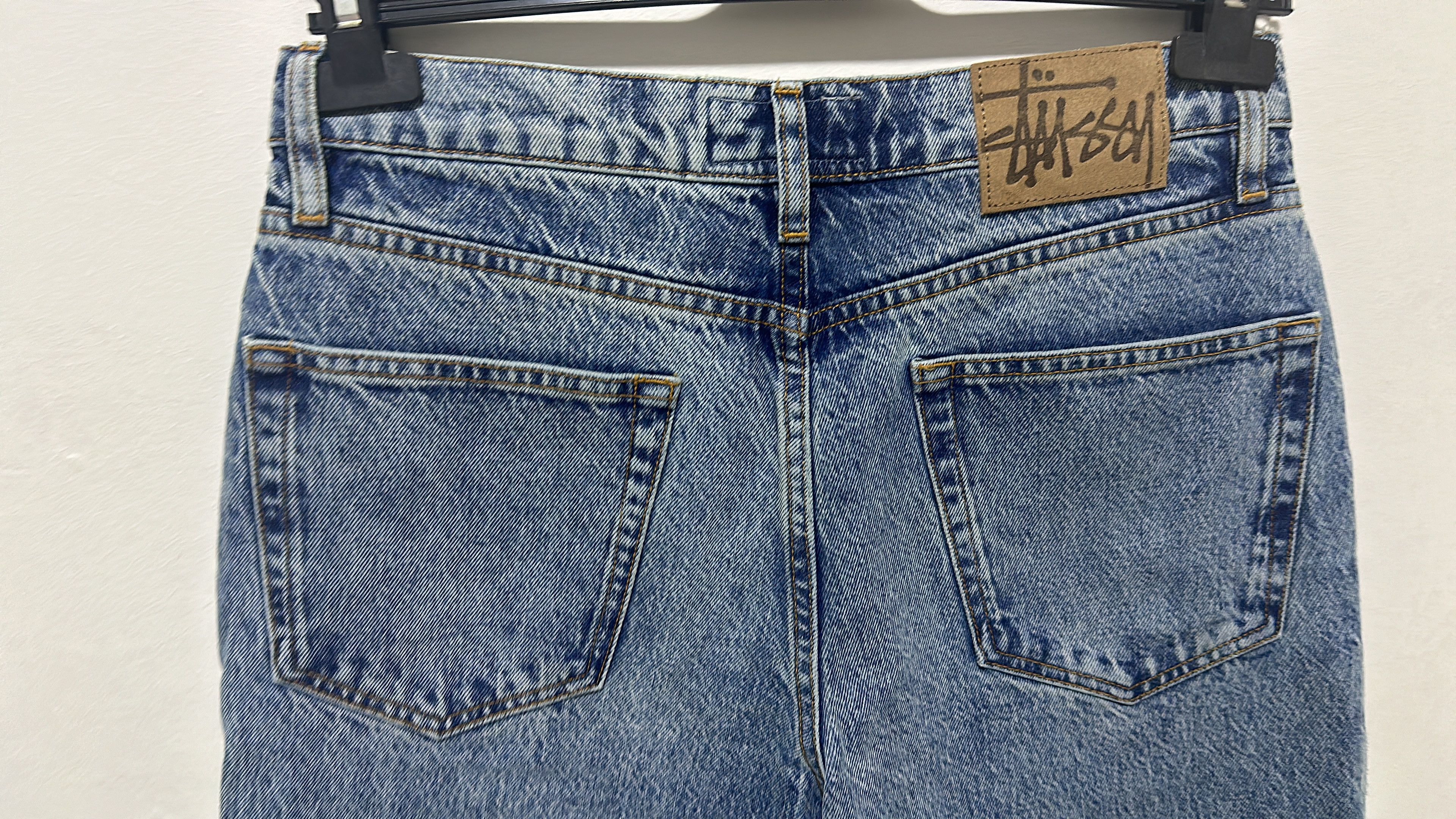 Stussy Stussy Big Ol Jean Denim Washed Blue Size 28 Size US 28 / EU 44 - 4 Thumbnail