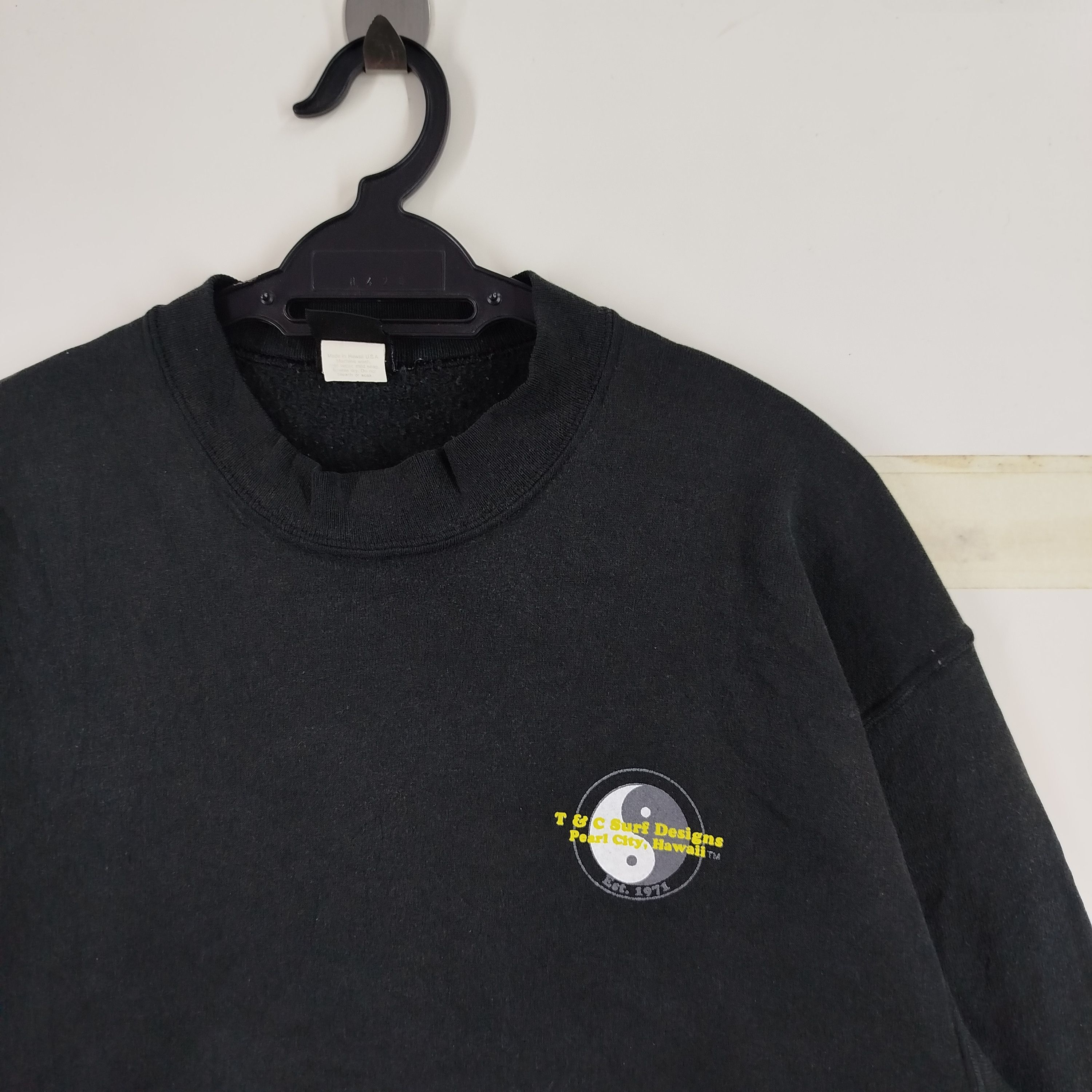 Vintage Vintage T&C Surf Designs Pearl City Hawaii Backhit Ying Yang Size US M / EU 48-50 / 2 - 6 Thumbnail