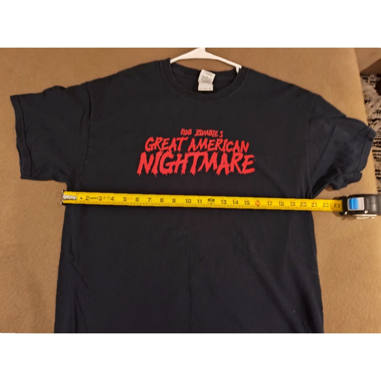 Greats Rob Zombie T-Shirt Music Black Size L Short Sleeve Gildan Mens Size US L / EU 52-54 / 3 - 8 Thumbnail
